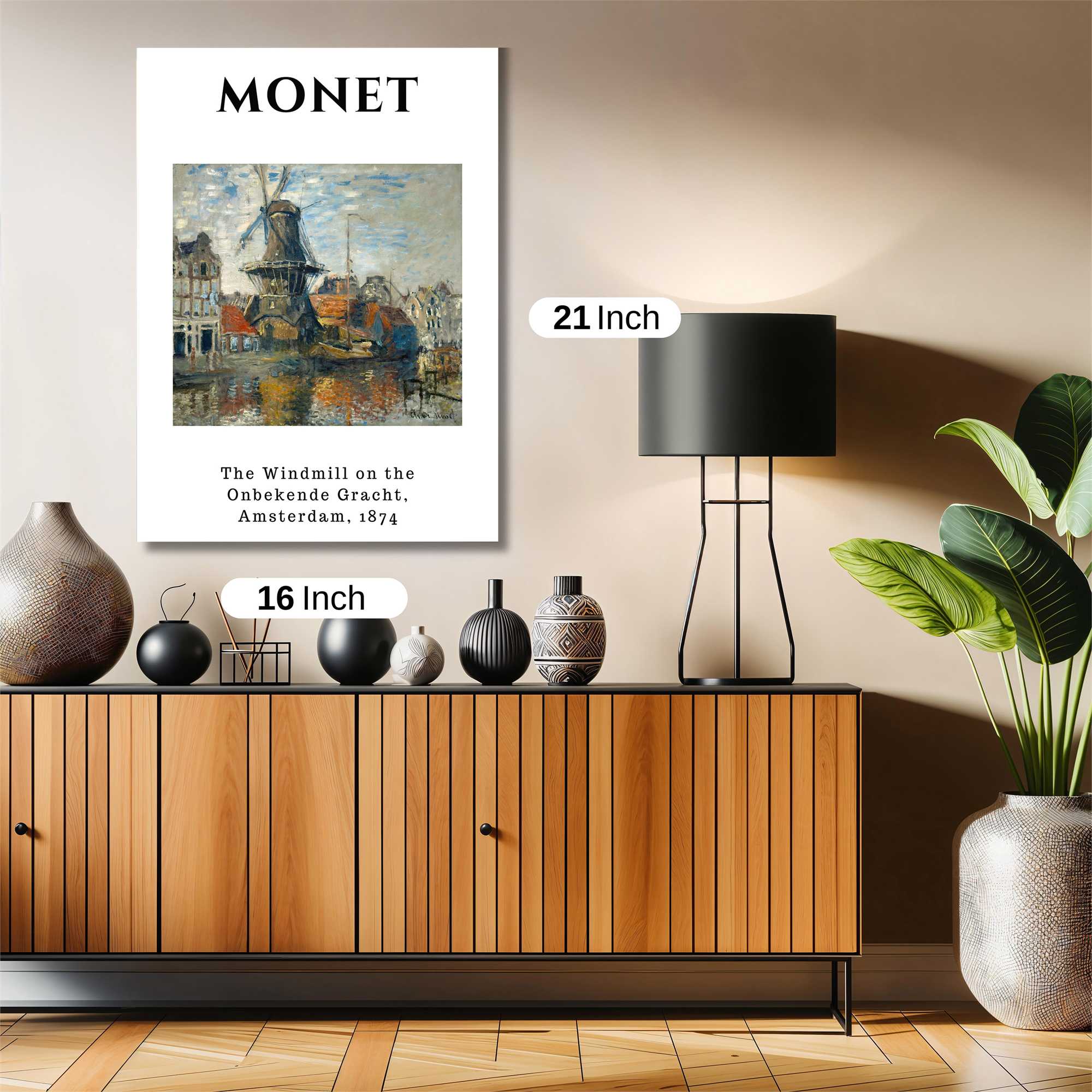 Monet Serenity Safe Wall Magnetic / M