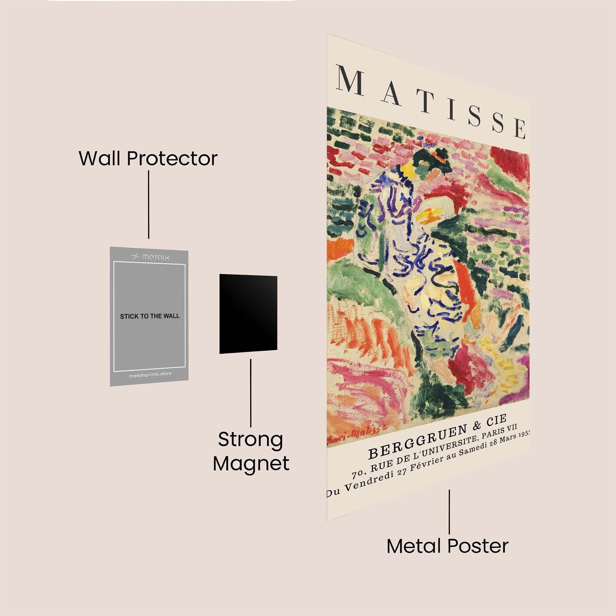 Matisse Dream Safe Wall Magnetic / M