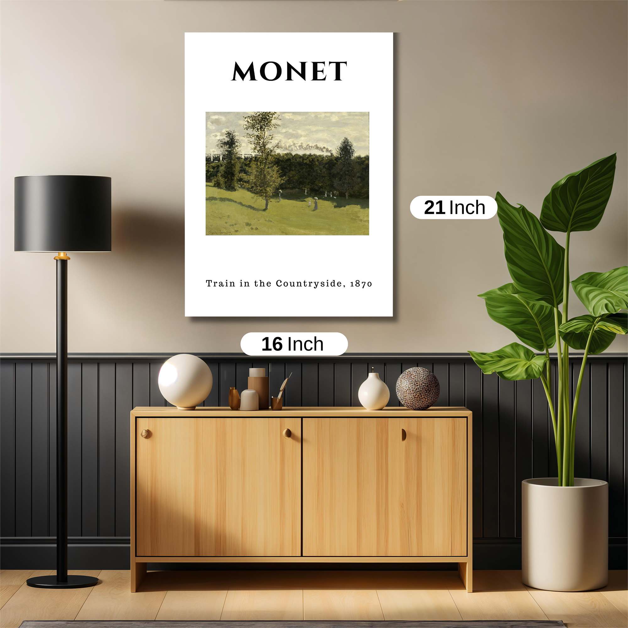 Monet Serenity Safe Wall Magnetic / M