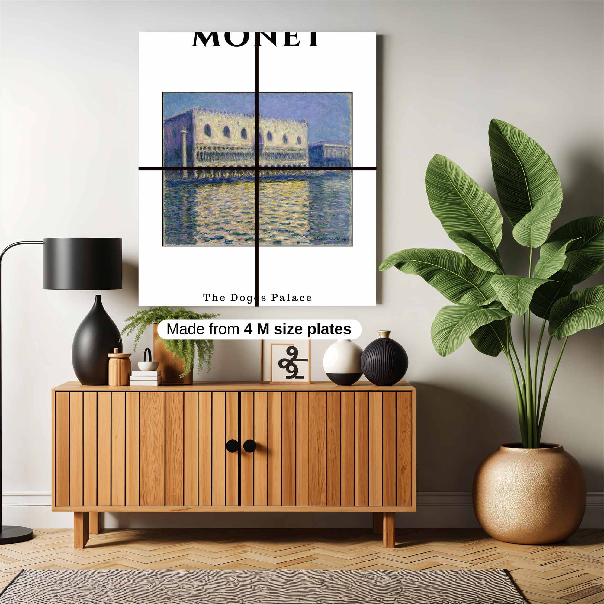 Monet's Serenity Safe Wall Magnetic / M