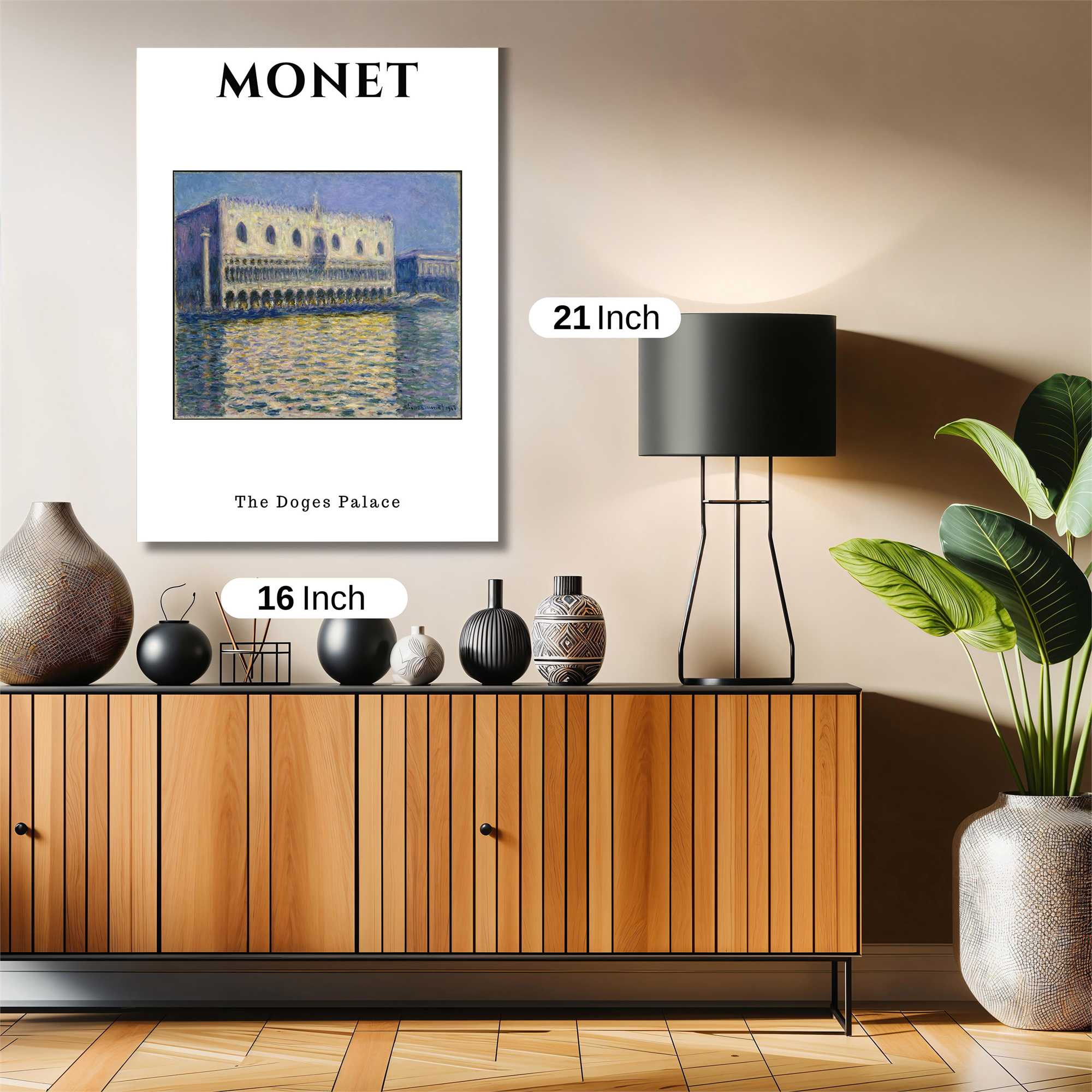 Monet's Serenity Safe Wall Magnetic / M