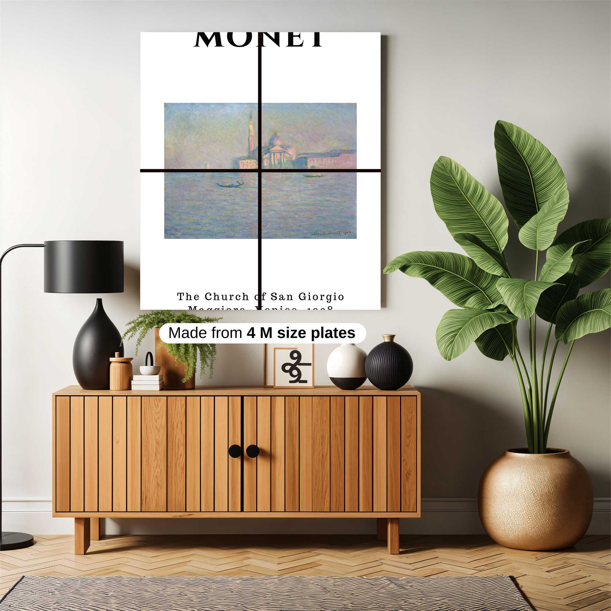 Monet Serenity Safe Wall Magnetic / M