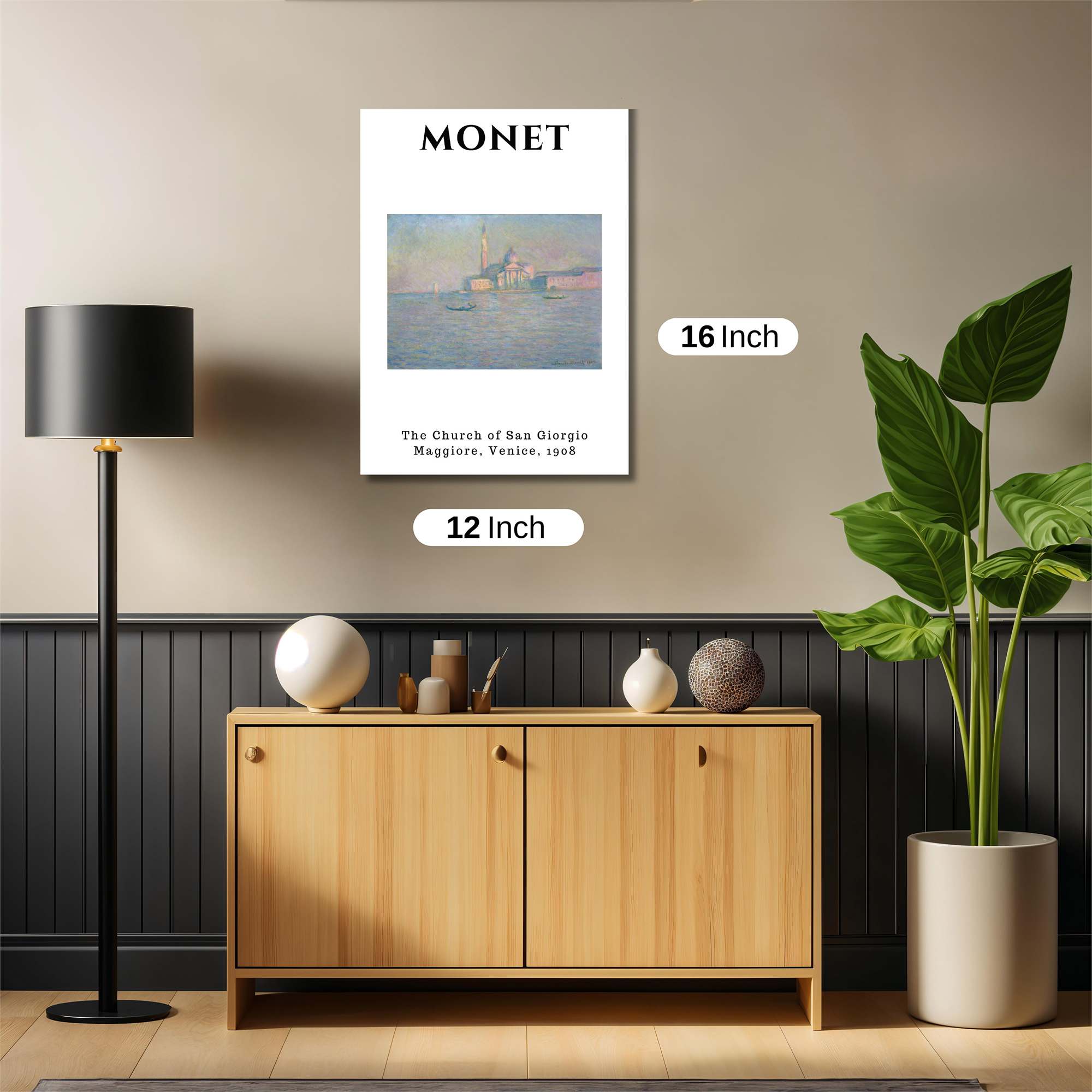 Monet Serenity Safe Wall Magnetic / M