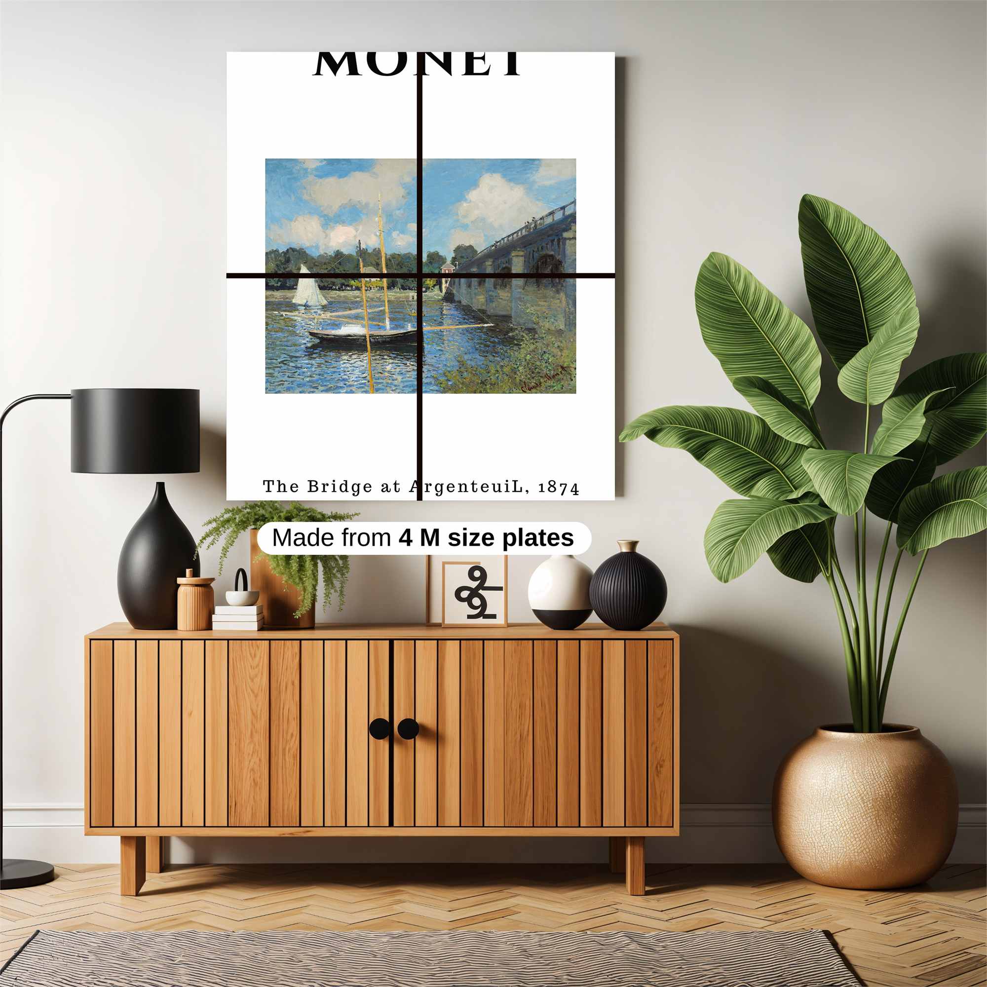 Monet Serenity Safe Wall Magnetic / M