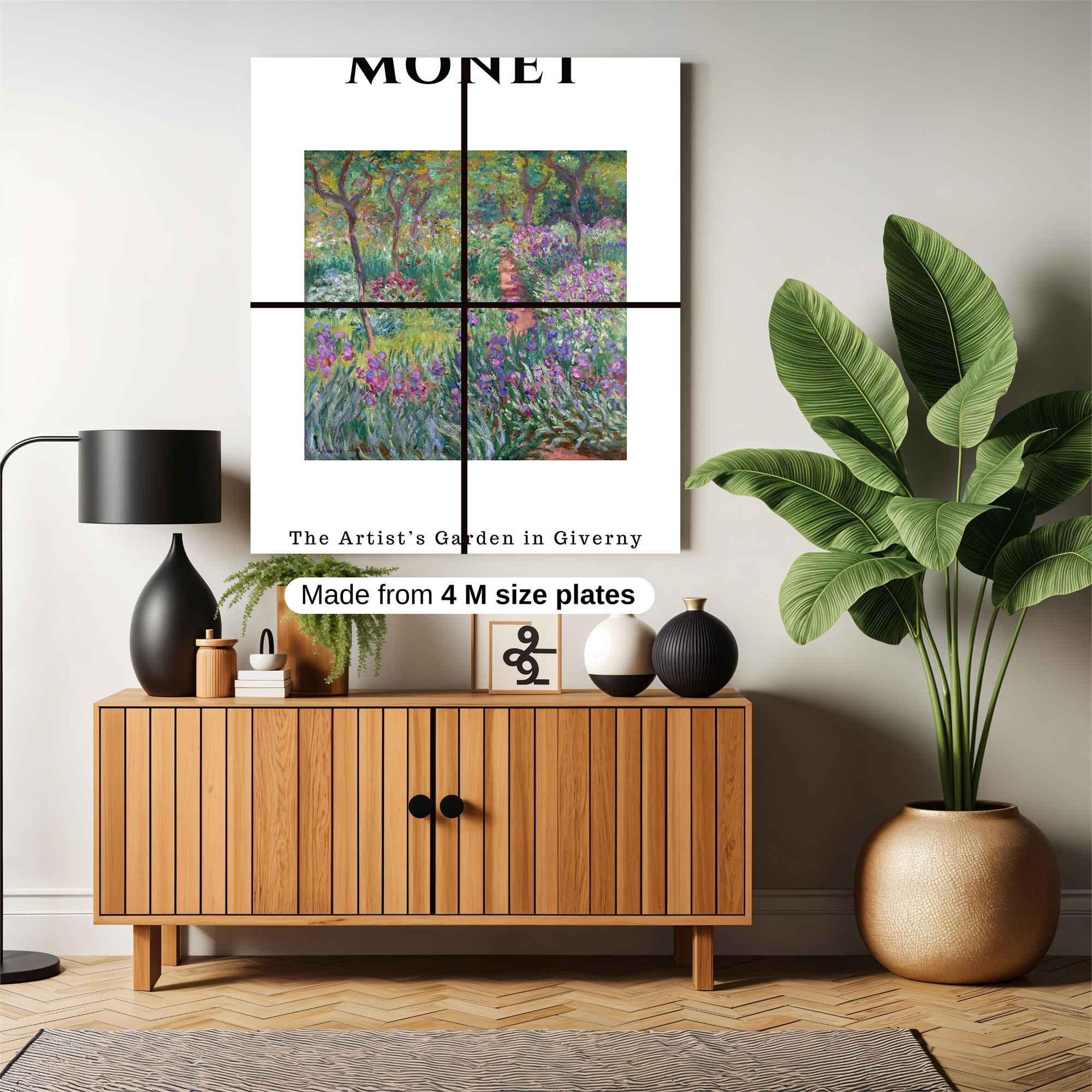 Monet Serenity Safe Wall Magnetic / M