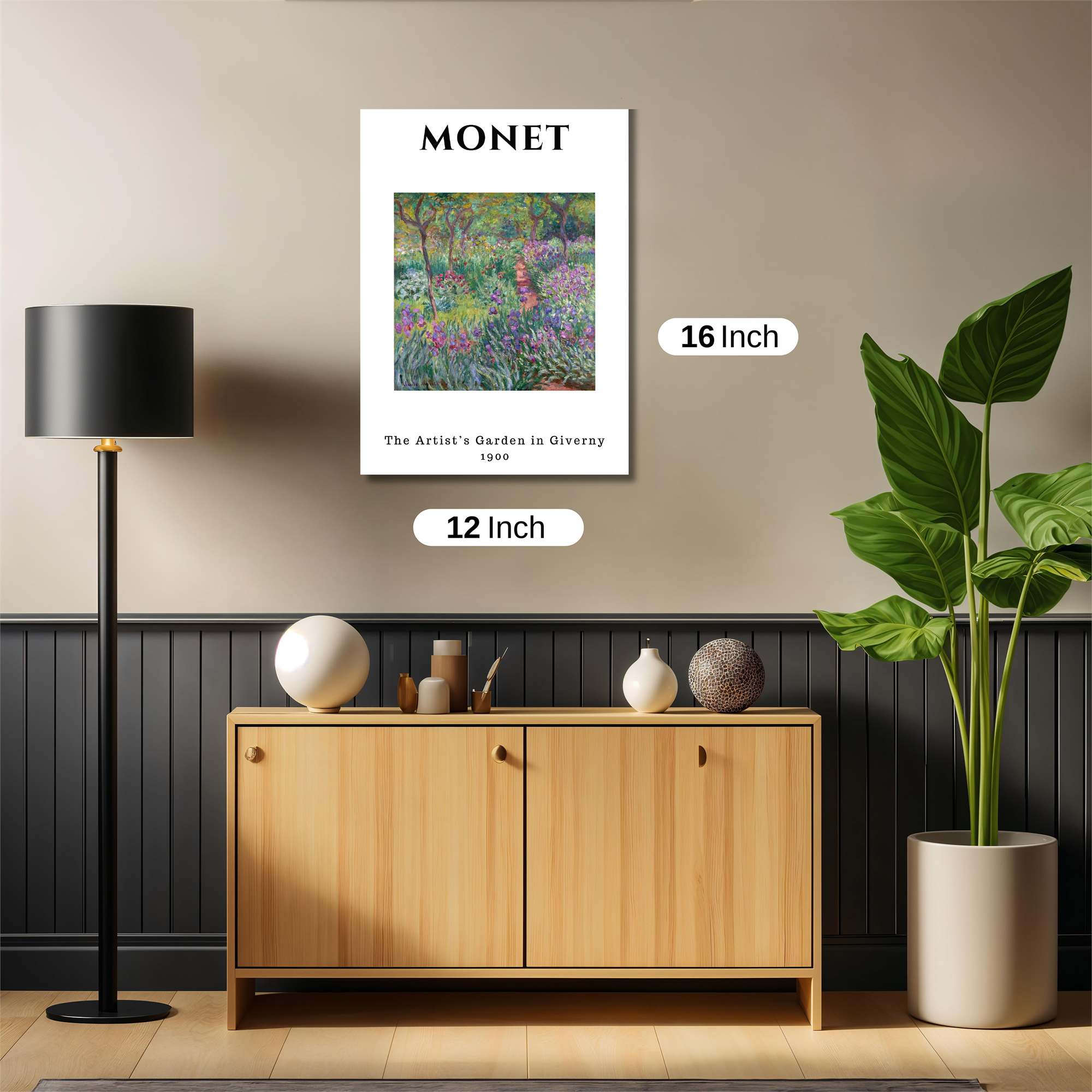Monet Serenity Safe Wall Magnetic / M