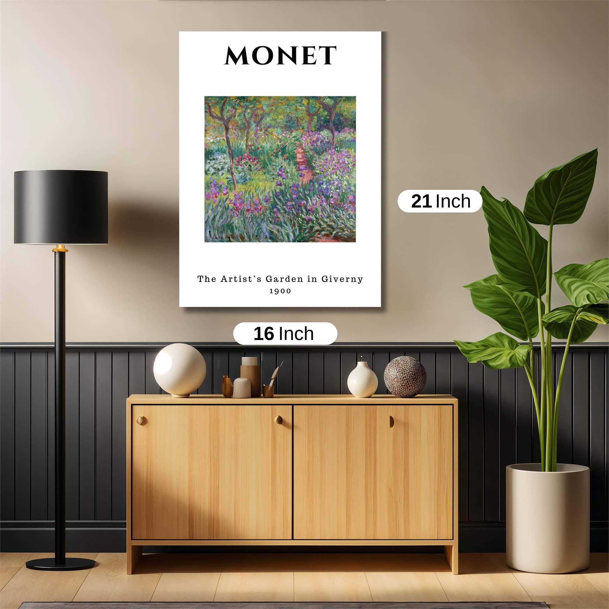 Monet Serenity Safe Wall Magnetic / M