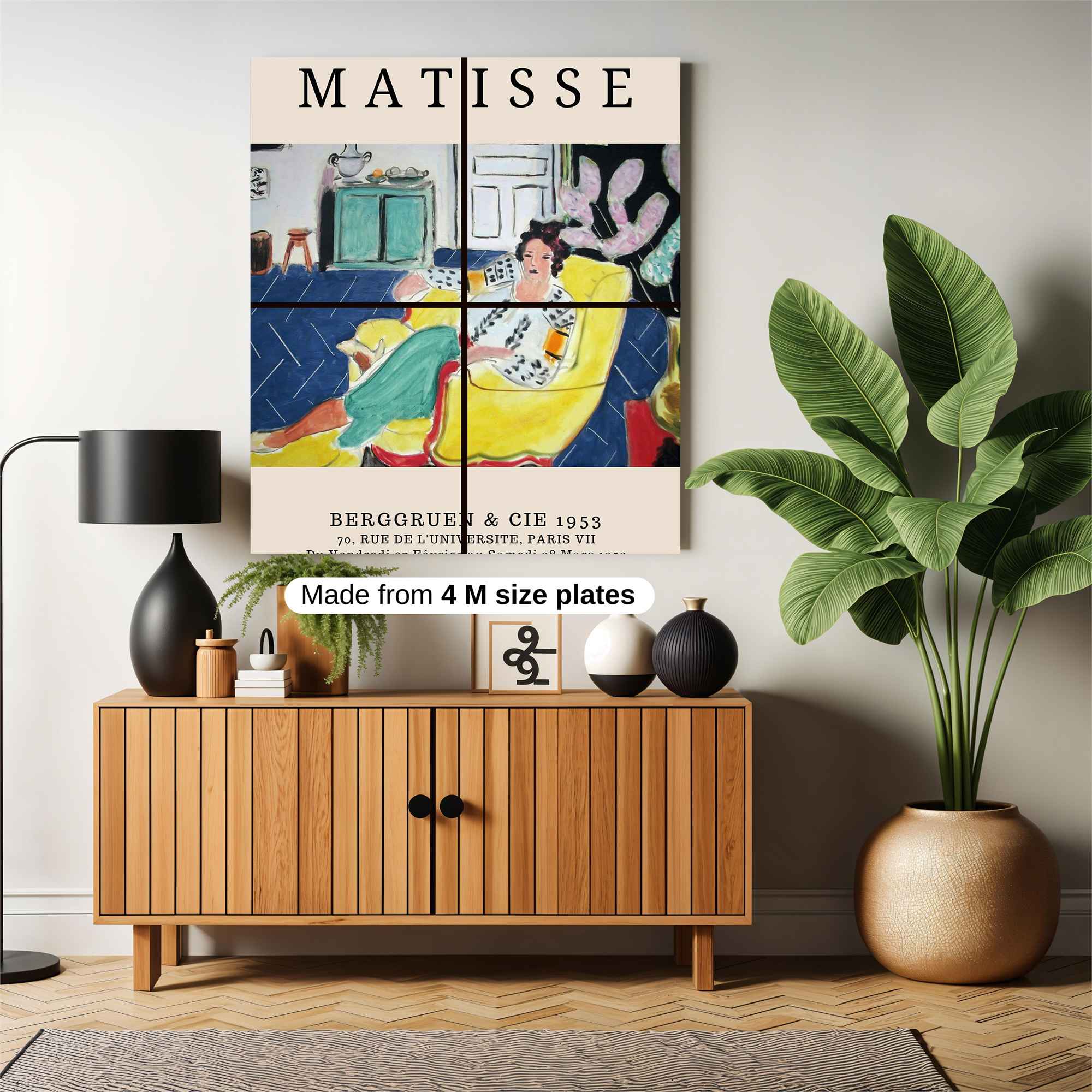 Matisse Reclined Safe Wall Magnetic / M
