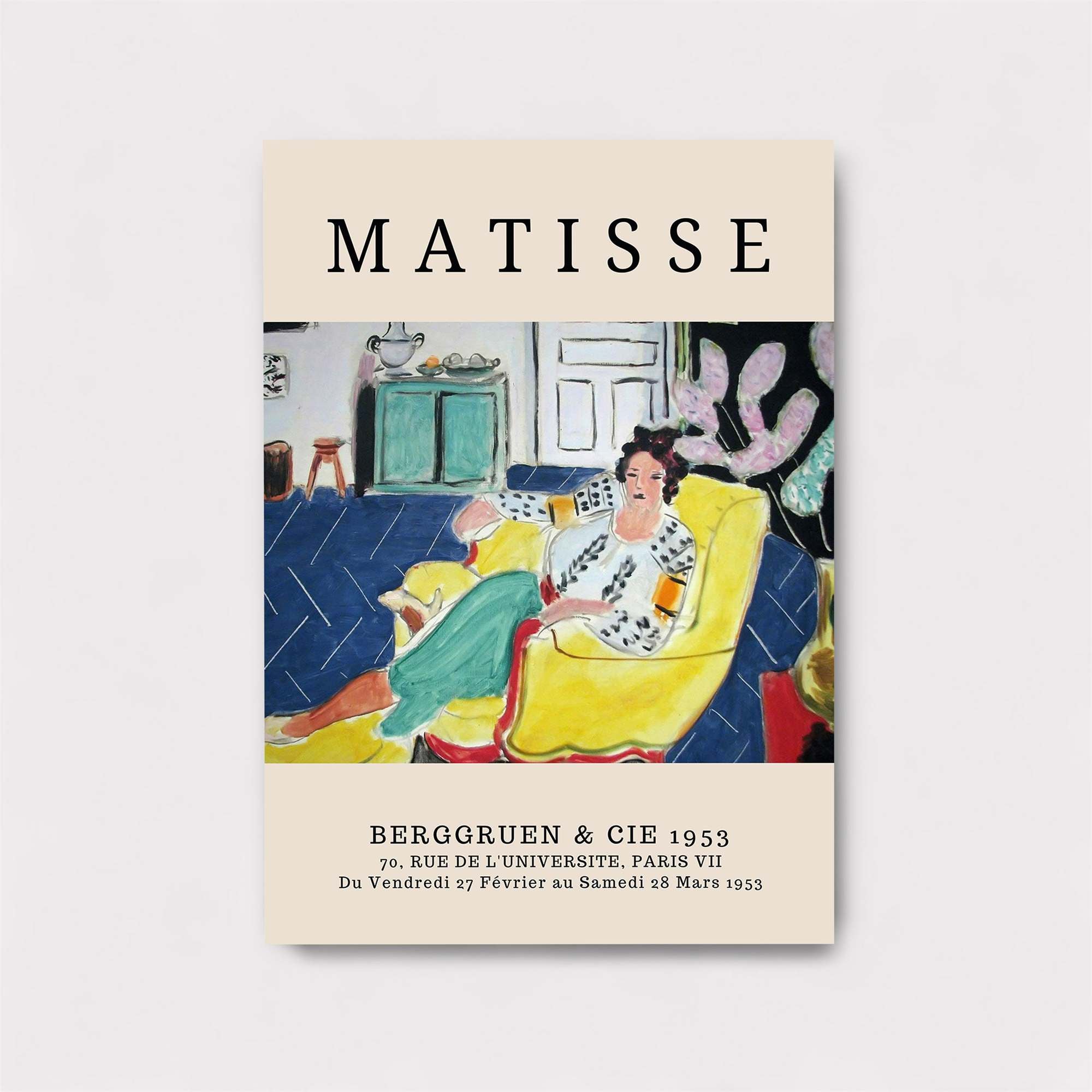 Matisse Reclined Safe Wall Magnetic / M