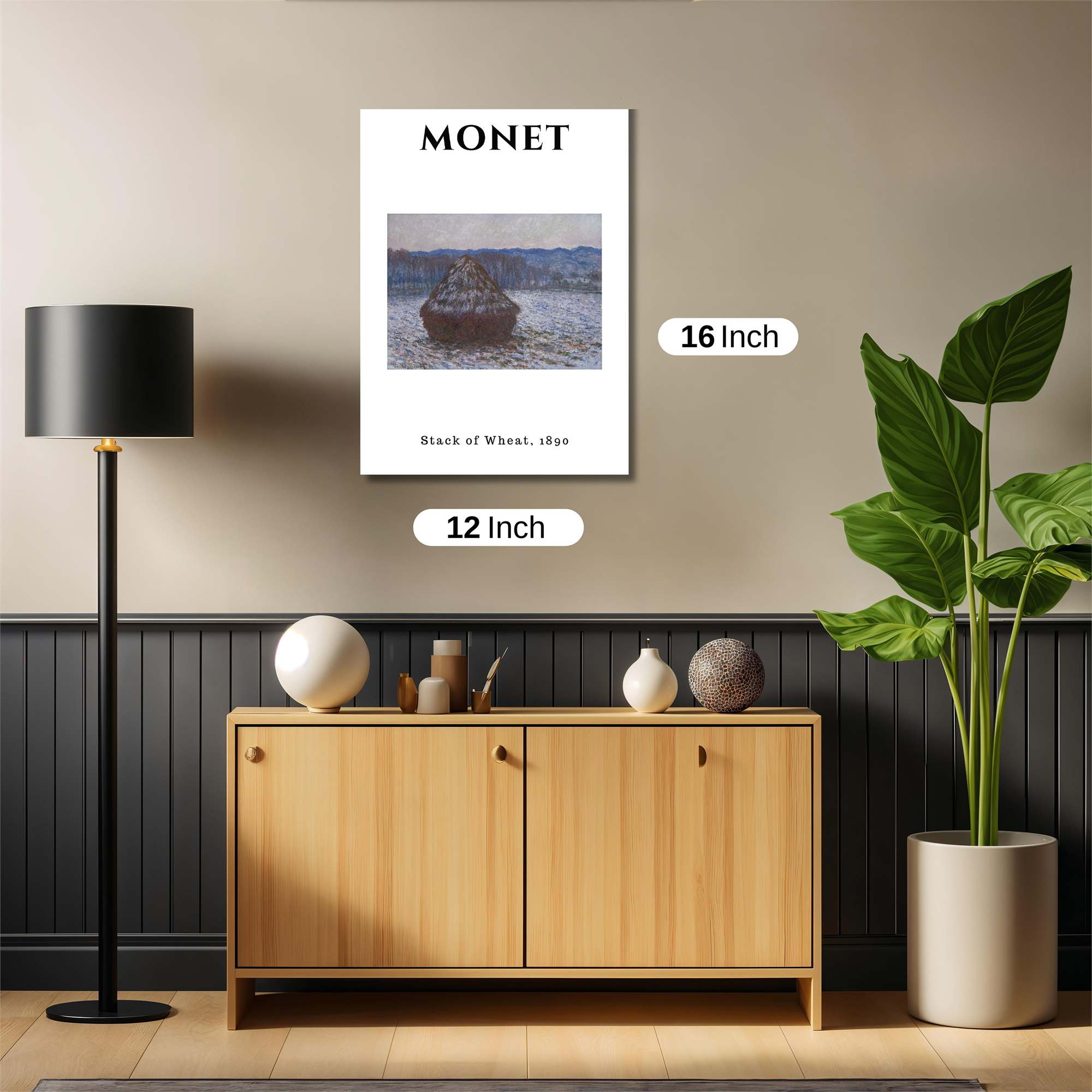 Monet Serene Safe Wall Magnetic / M