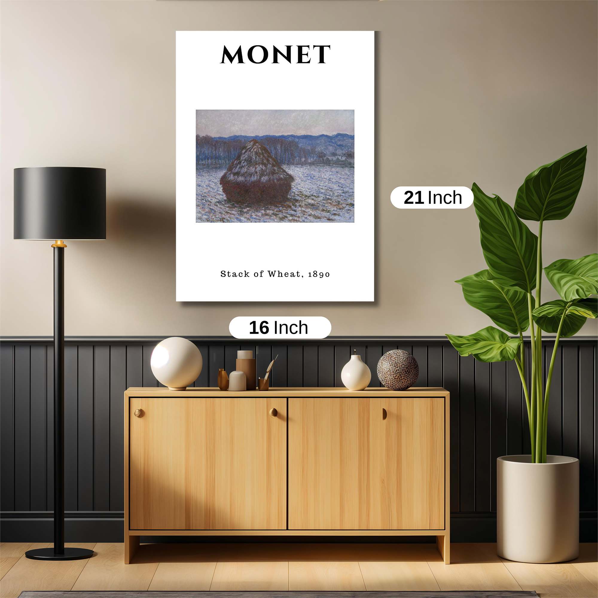 Monet Serene Safe Wall Magnetic / M