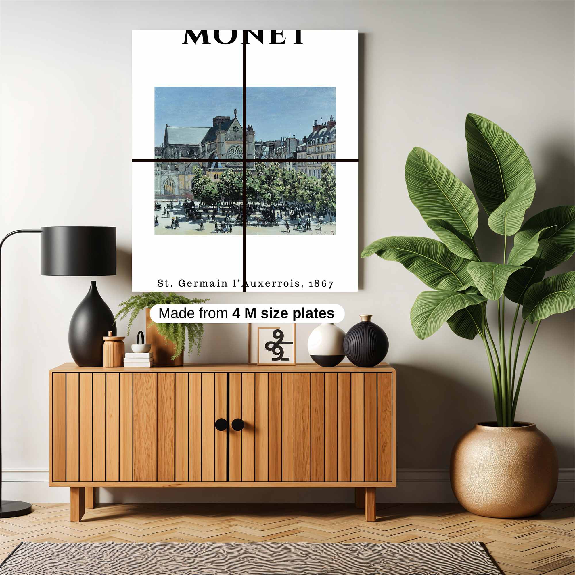 Monet Serenity Safe Wall Magnetic / M