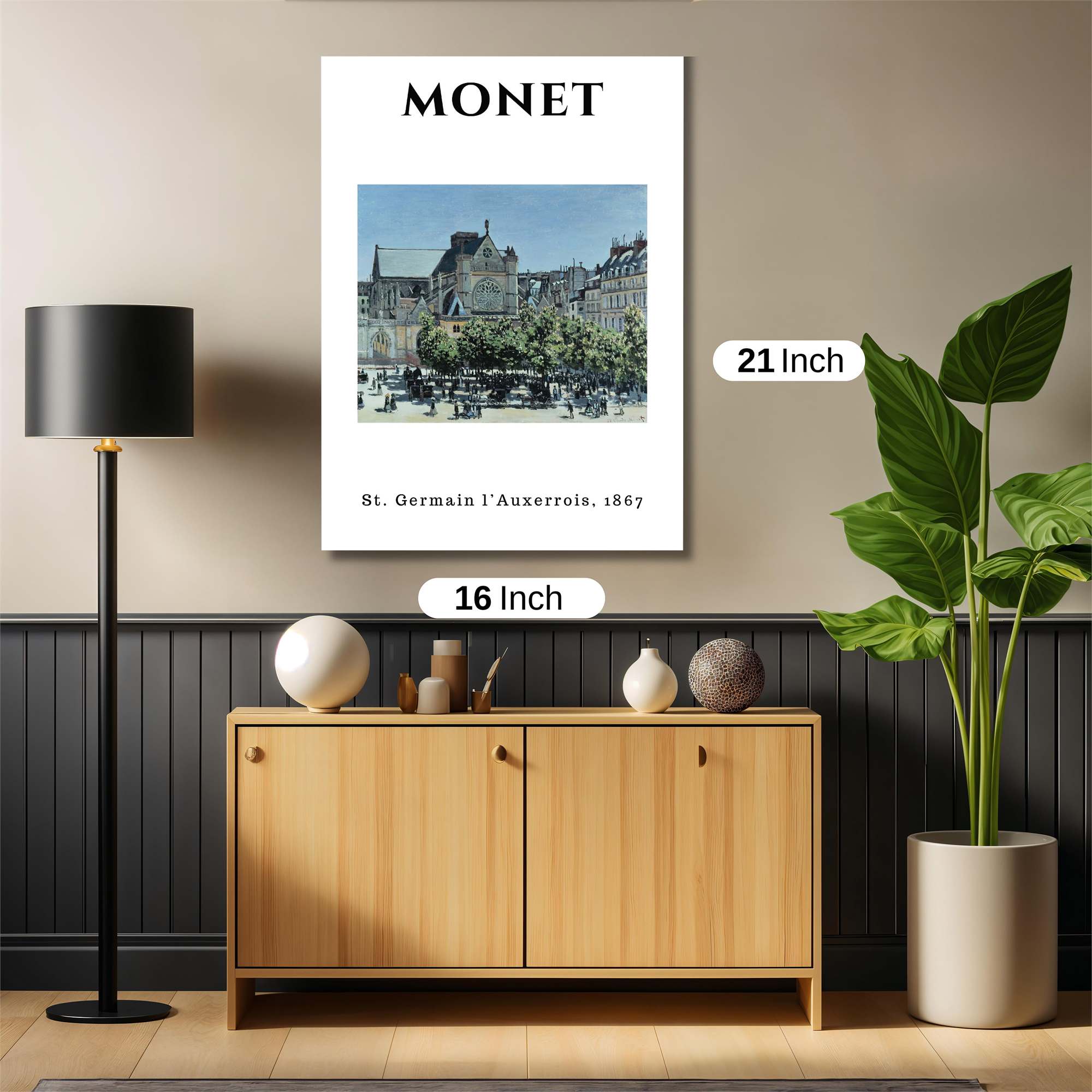 Monet Serenity Safe Wall Magnetic / M
