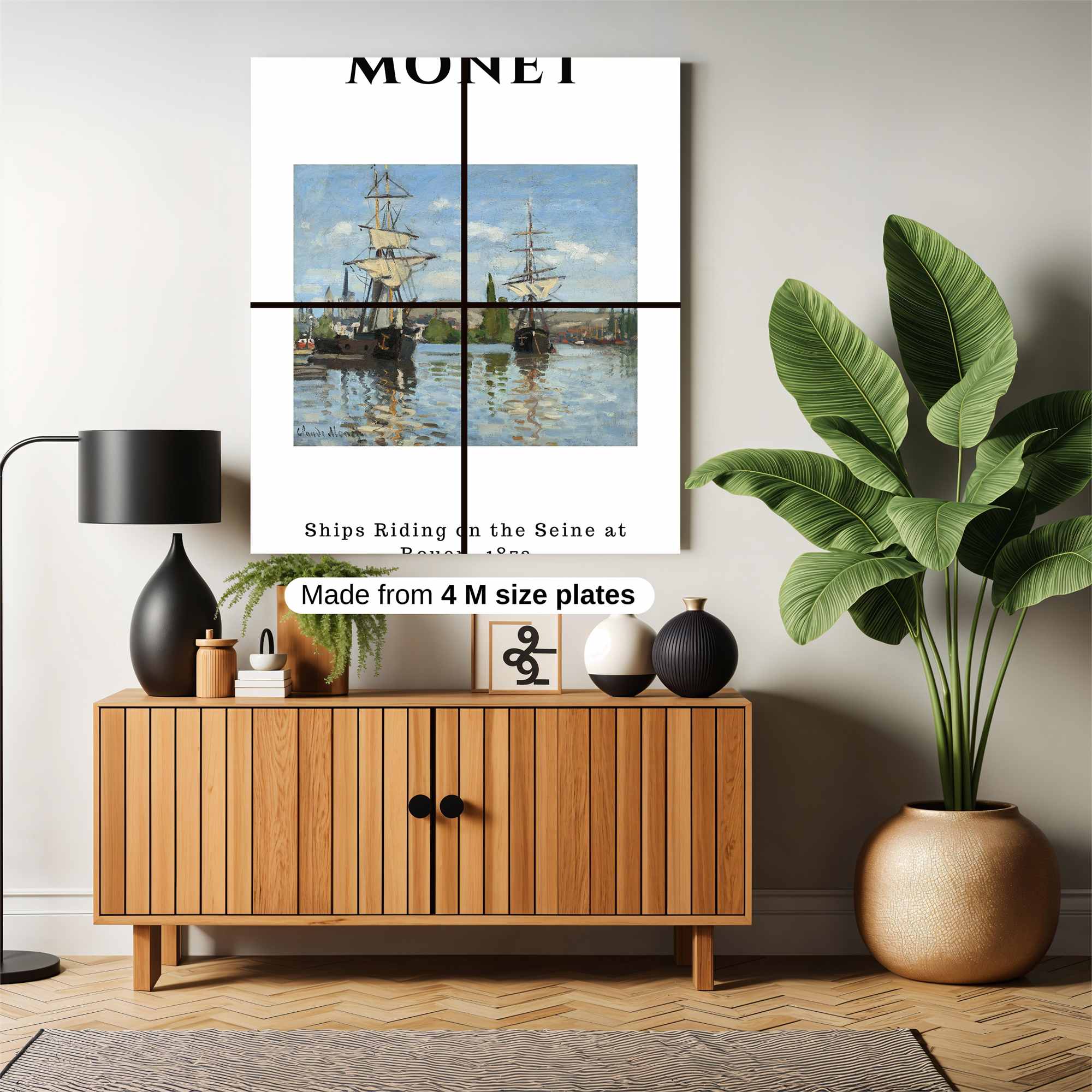 Monet Serenity Safe Wall Magnetic / M