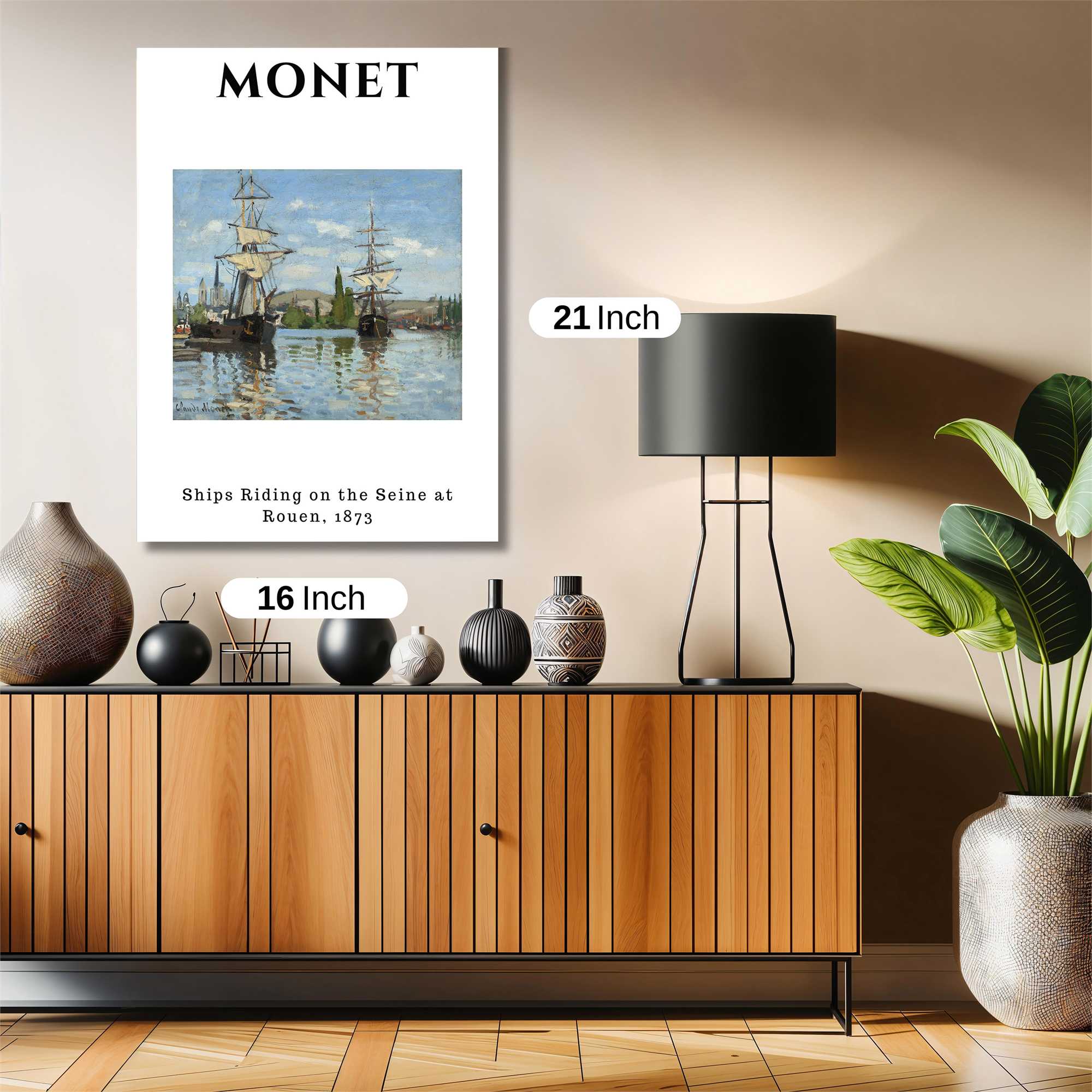 Monet Serenity Safe Wall Magnetic / M