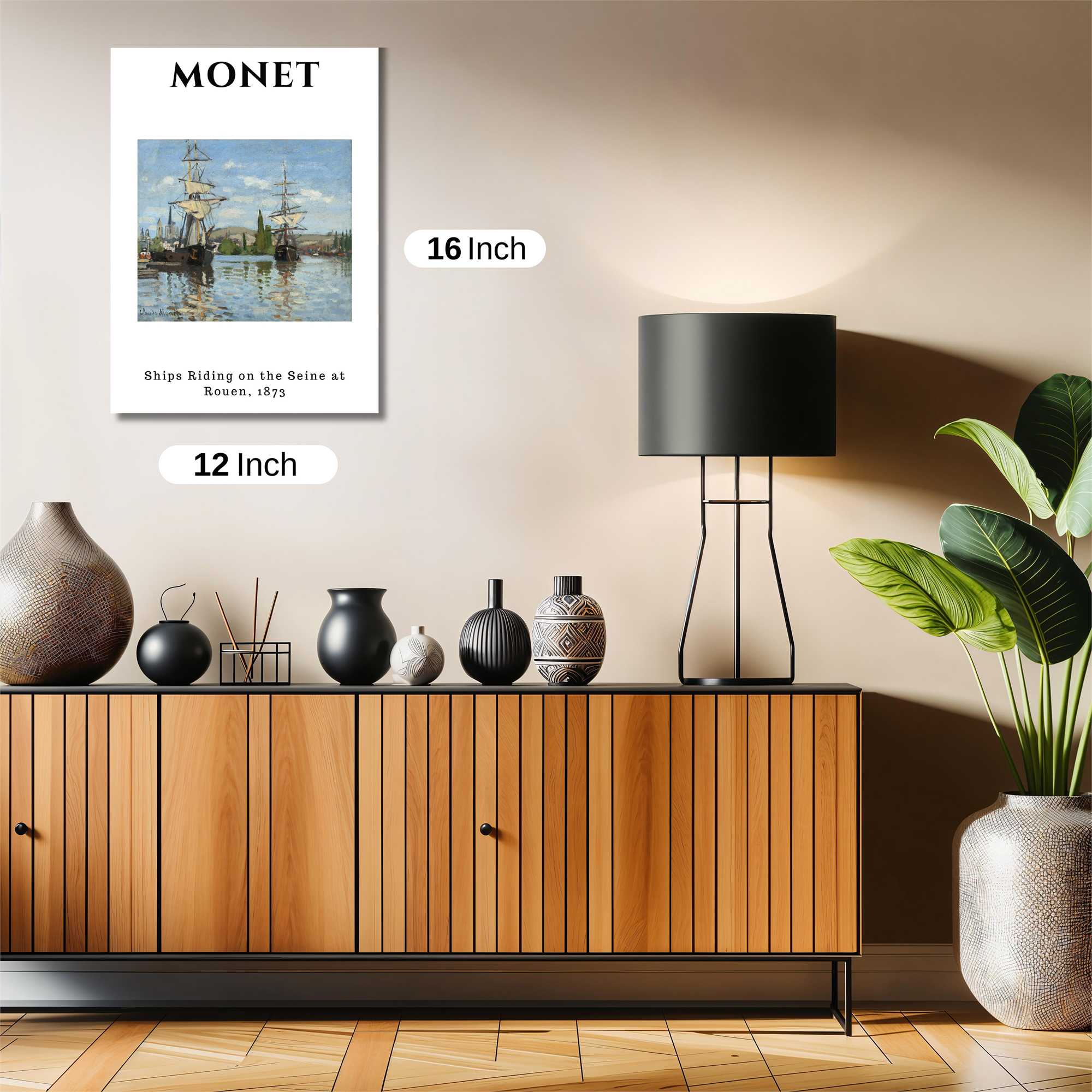 Monet Serenity Safe Wall Magnetic / M