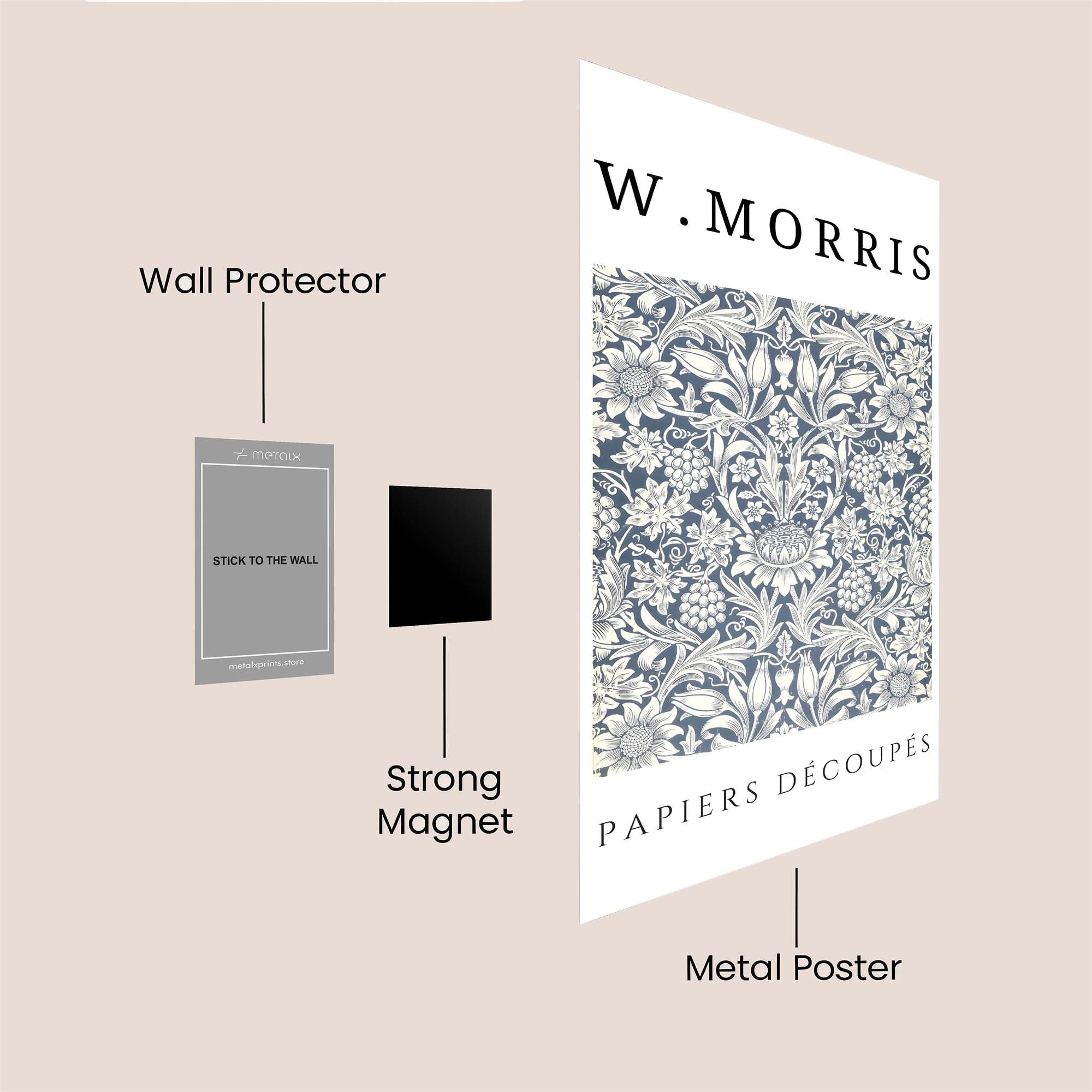 Morris Elegance Safe Wall Magnetic / M