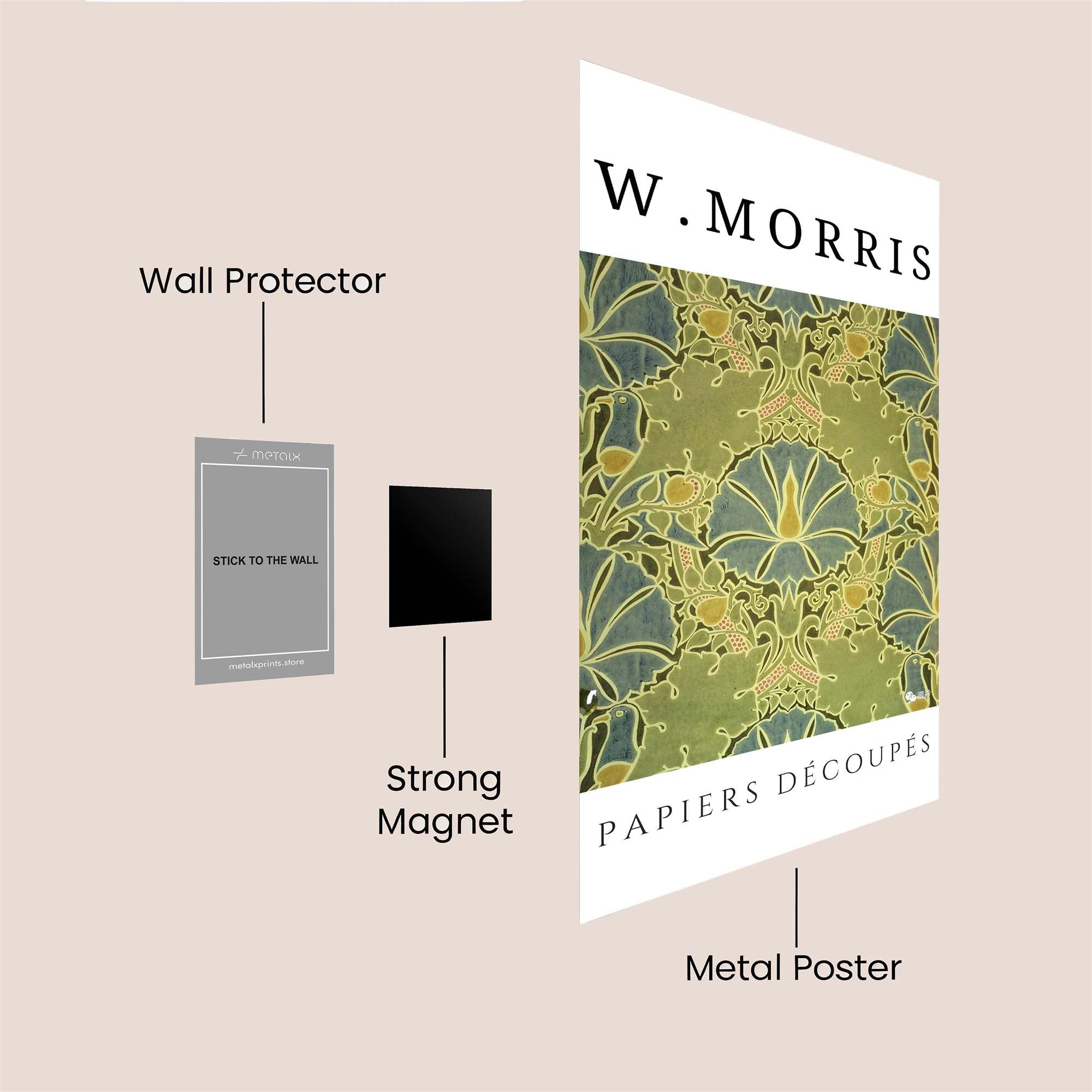 Morris Enigma Safe Wall Magnetic / M
