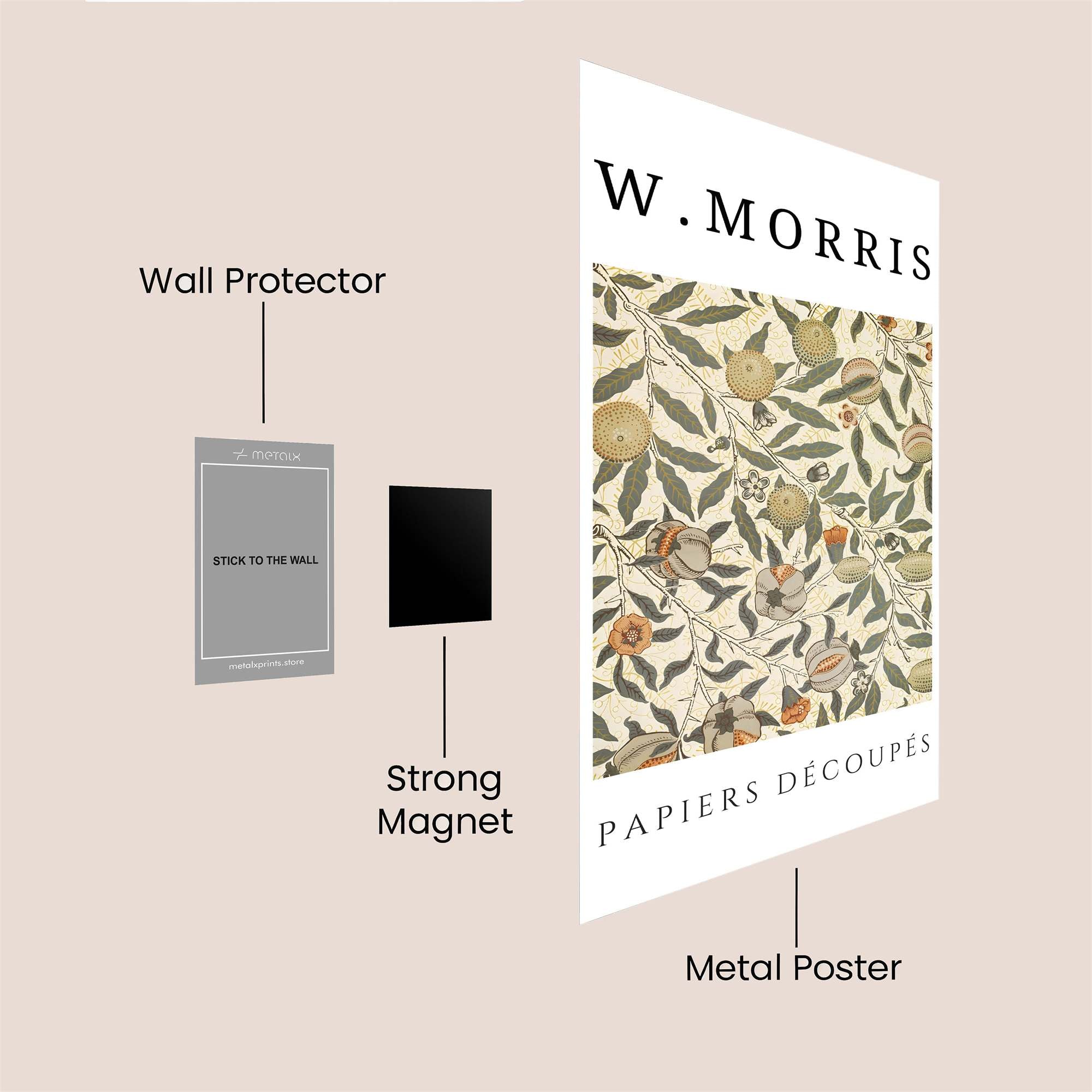Morris Whimsy Safe Wall Magnetic / M