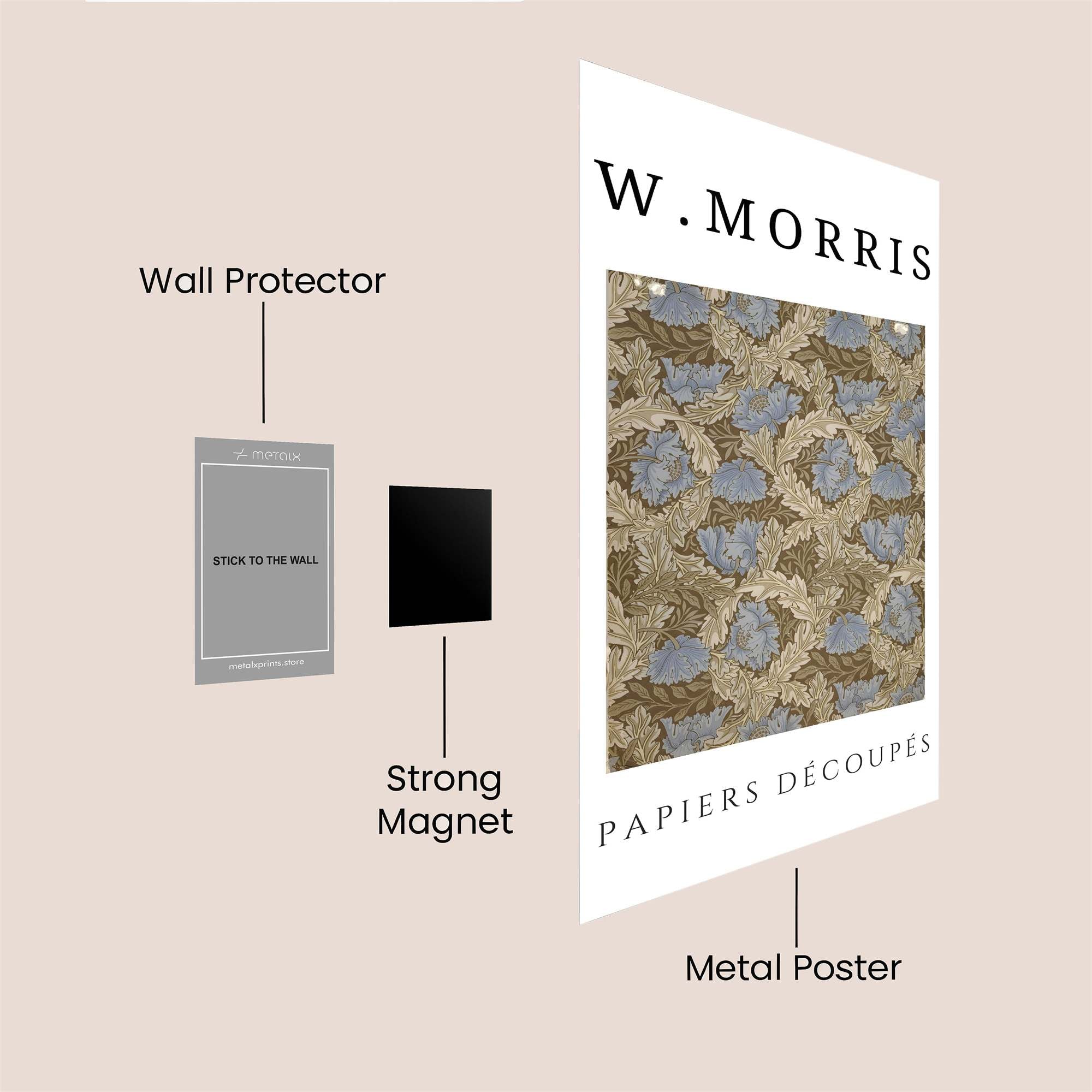Morris Elegance Safe Wall Magnetic / M
