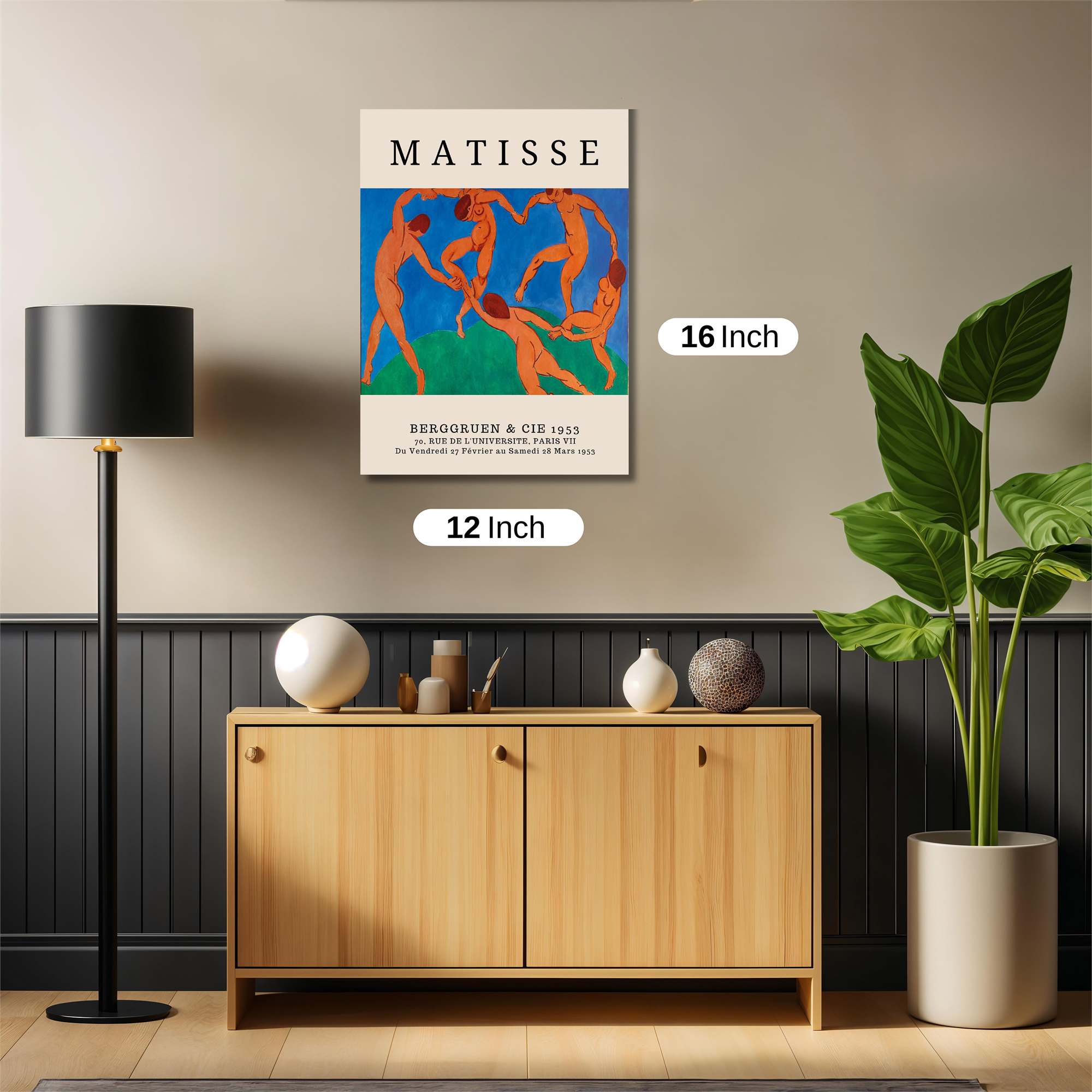 Matisse Dance Safe Wall Magnetic / M