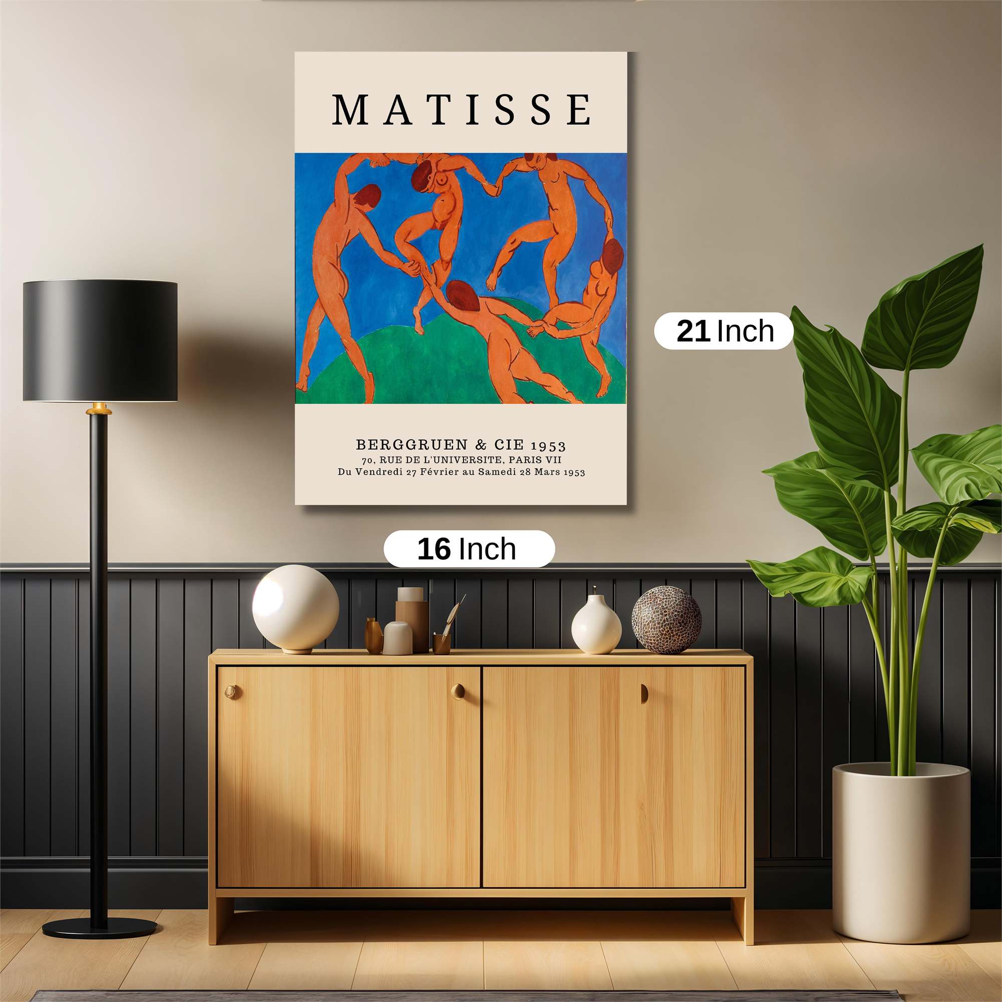 Matisse Dance Safe Wall Magnetic / M