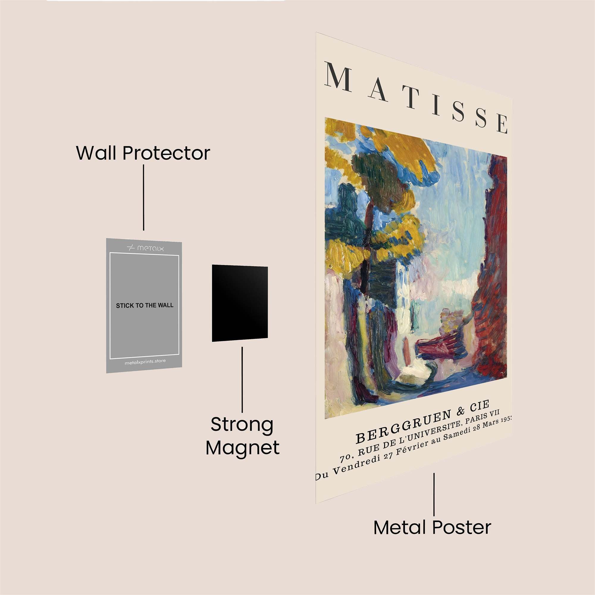 Matisse Dreamscape Safe Wall Magnetic / M