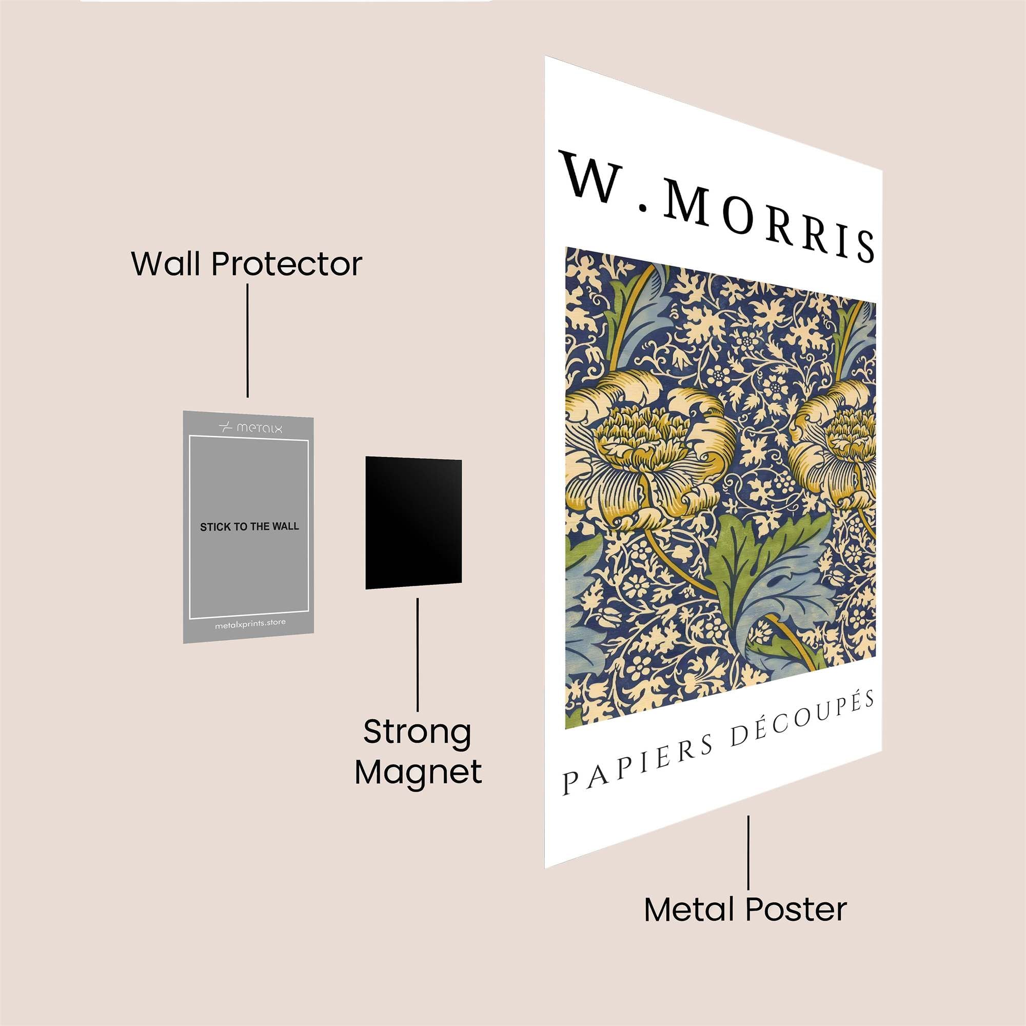 Morris Elegance Safe Wall Magnetic / M
