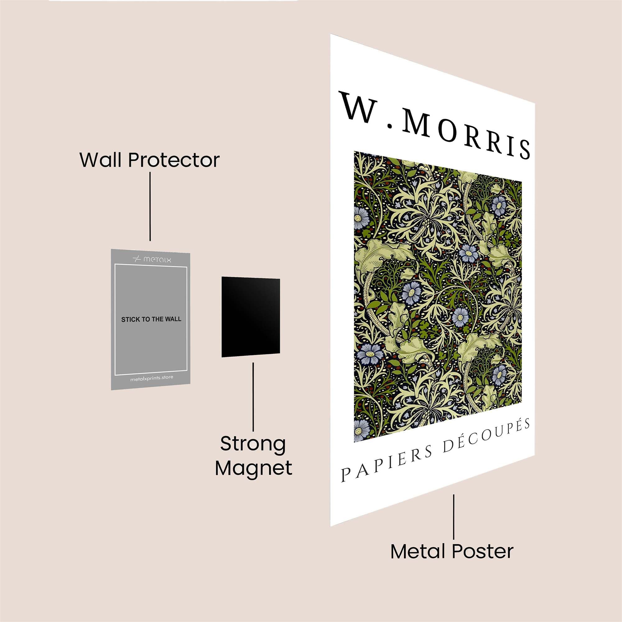 Morris Enchantment Safe Wall Magnetic / M