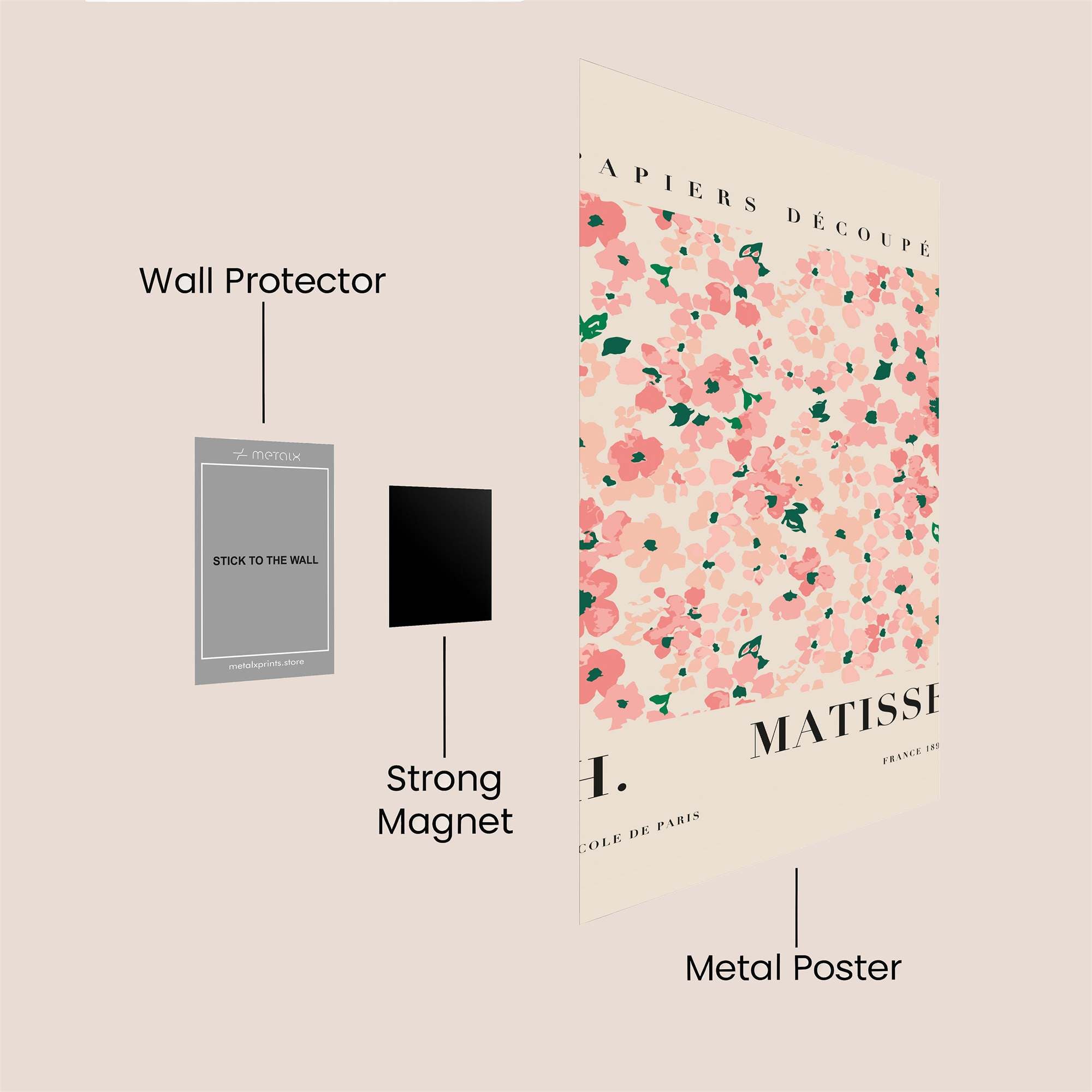 Matisse Whimsy Safe Wall Magnetic / M
