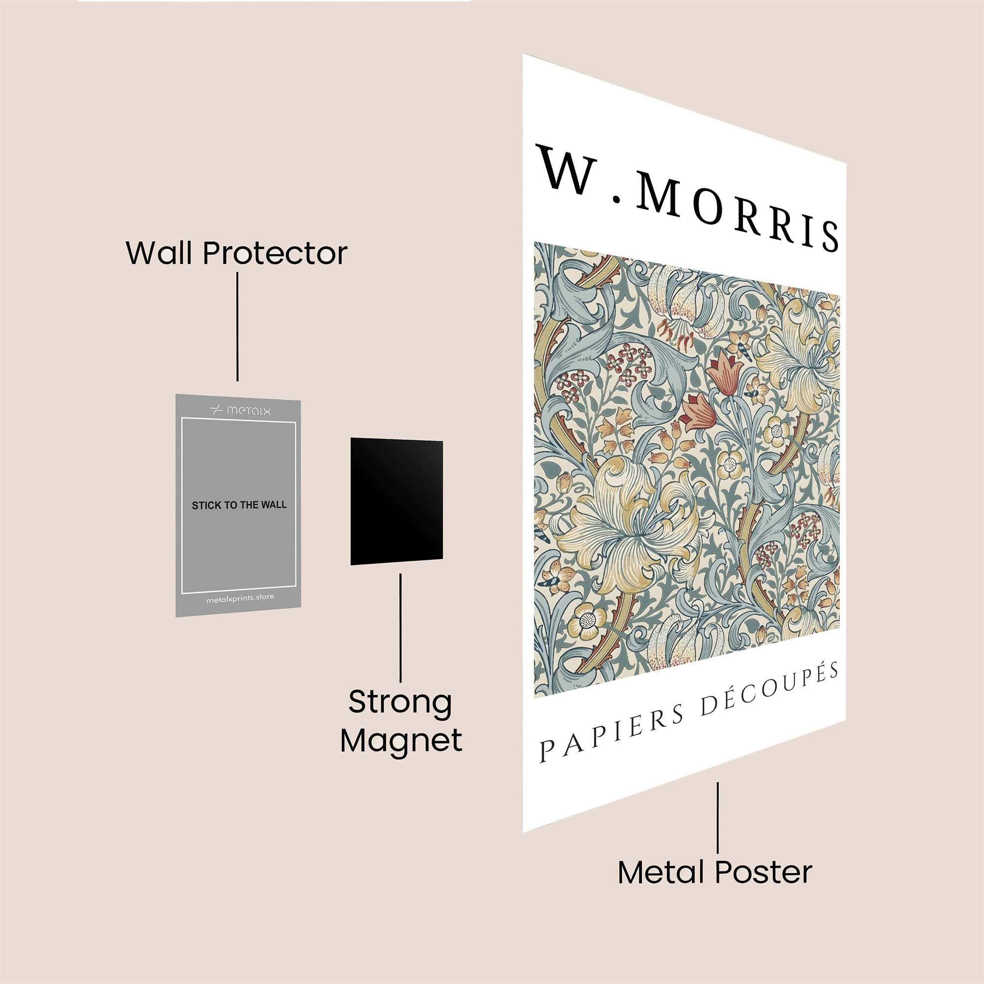 Morris Elegance Safe Wall Magnetic / M