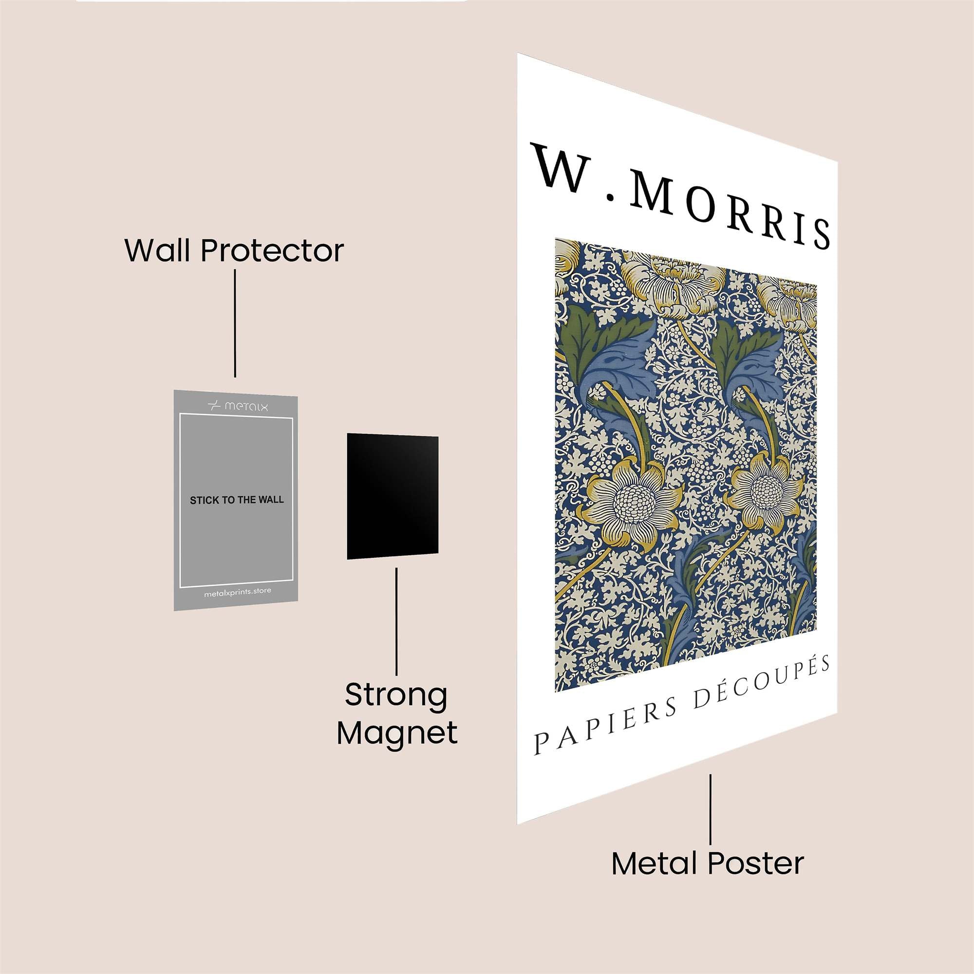Morris Enchantment Safe Wall Magnetic / M