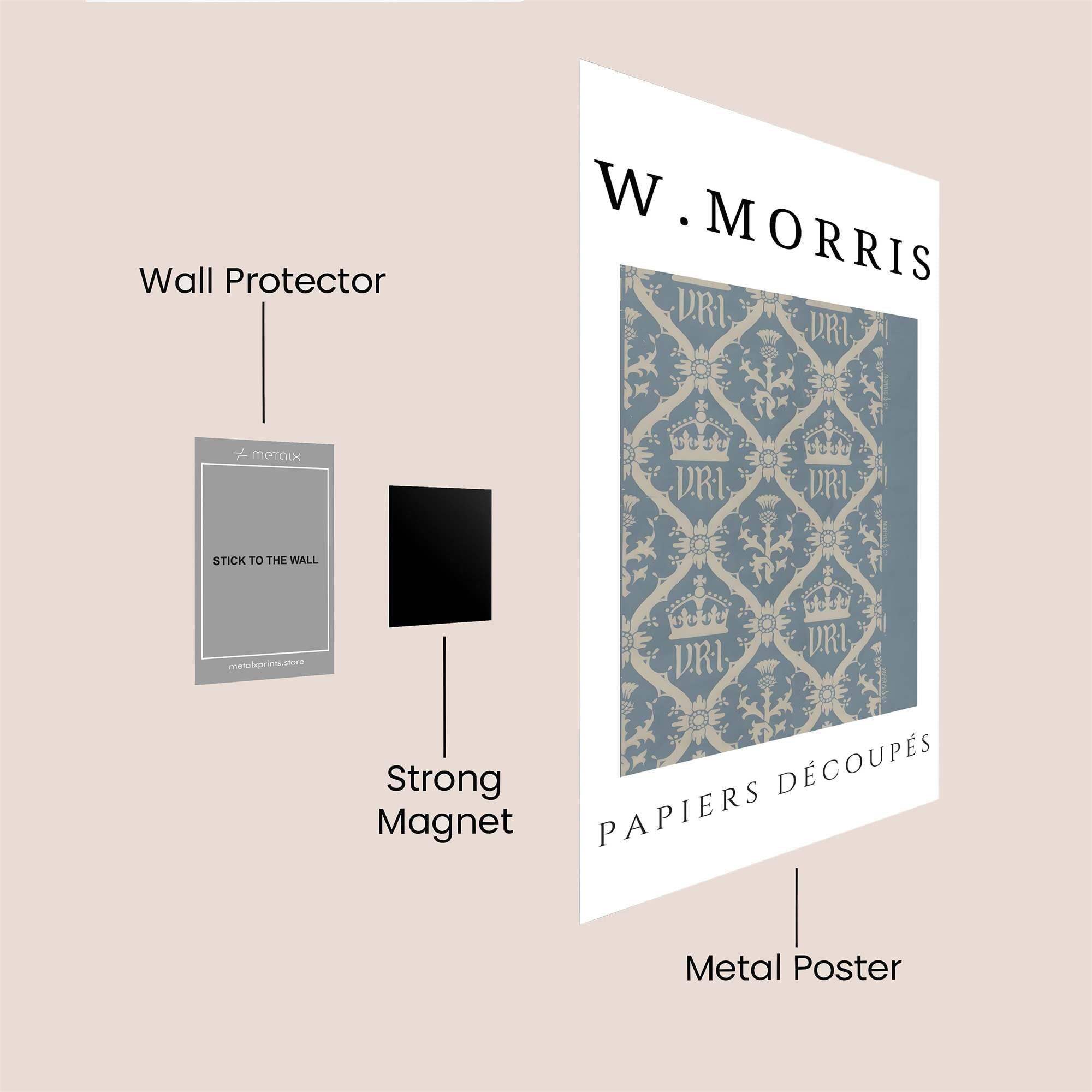 Morris Elegance Safe Wall Magnetic / M