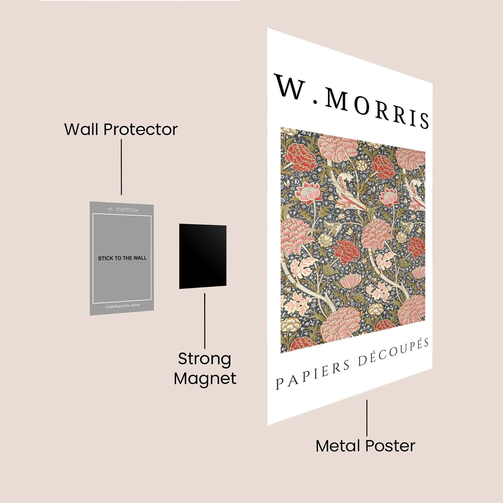 Morris Elegance Safe Wall Magnetic / M