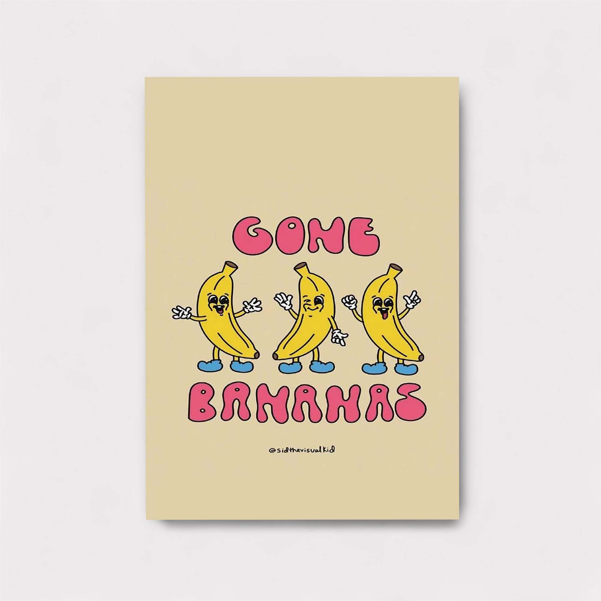 Banana Bonanza Safe Wall Magnetic / M