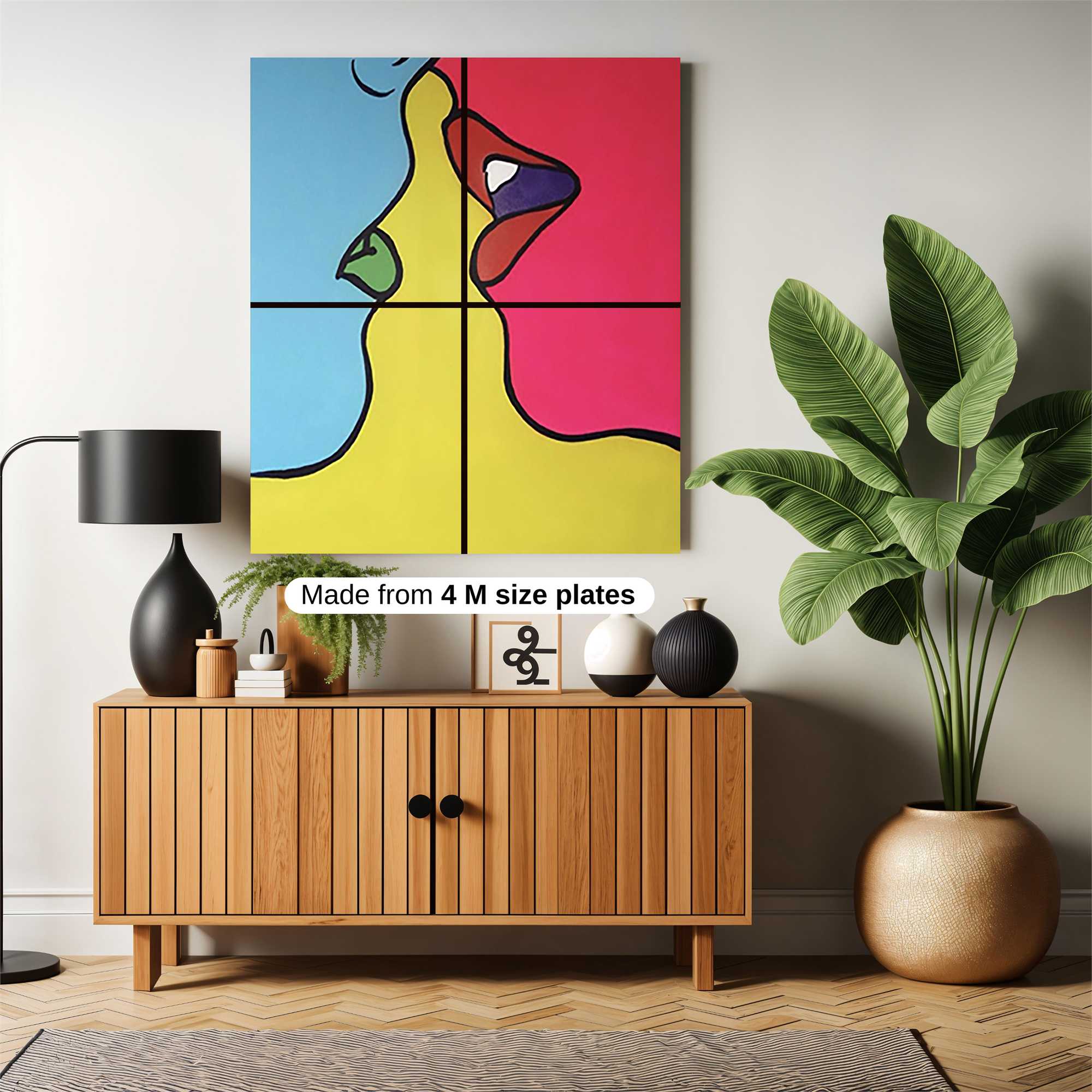 Kiss Passionate Safe Wall Magnetic / M