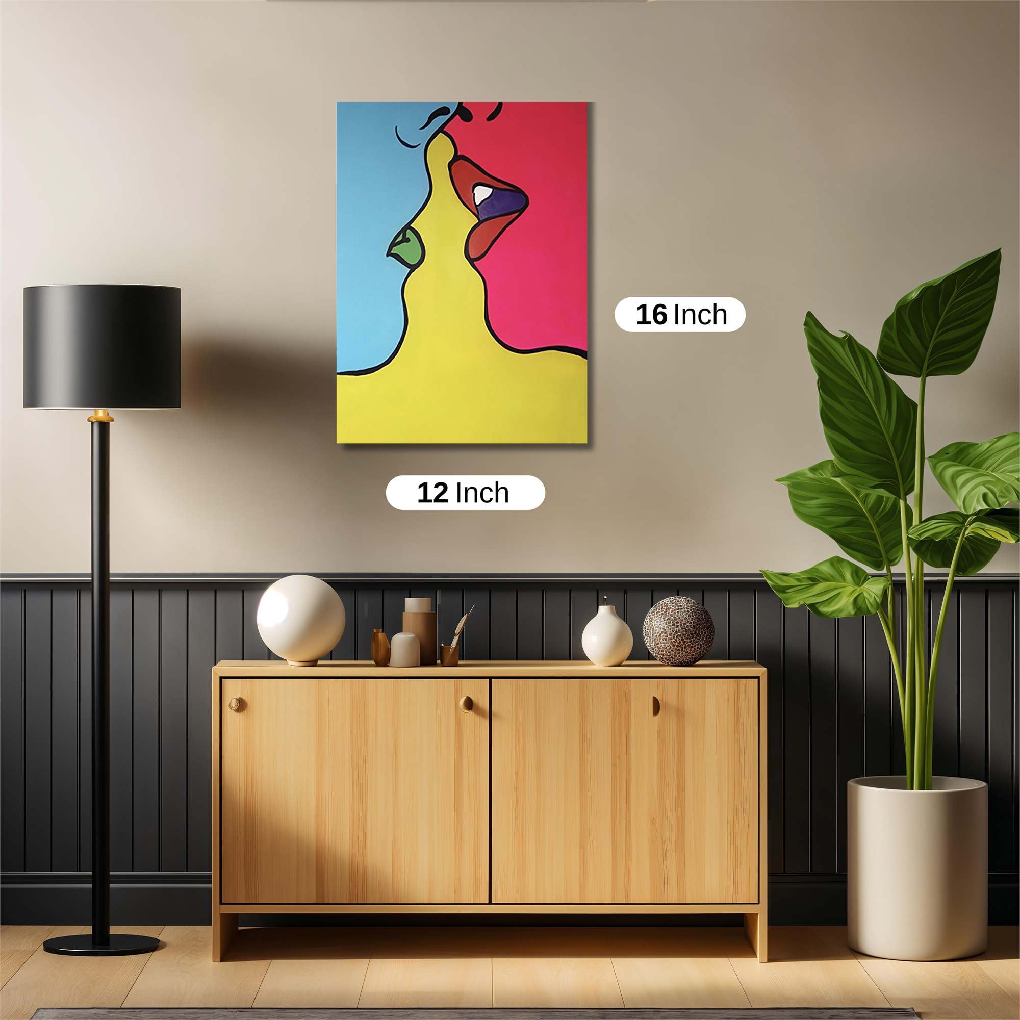 Kiss Passionate Safe Wall Magnetic / M