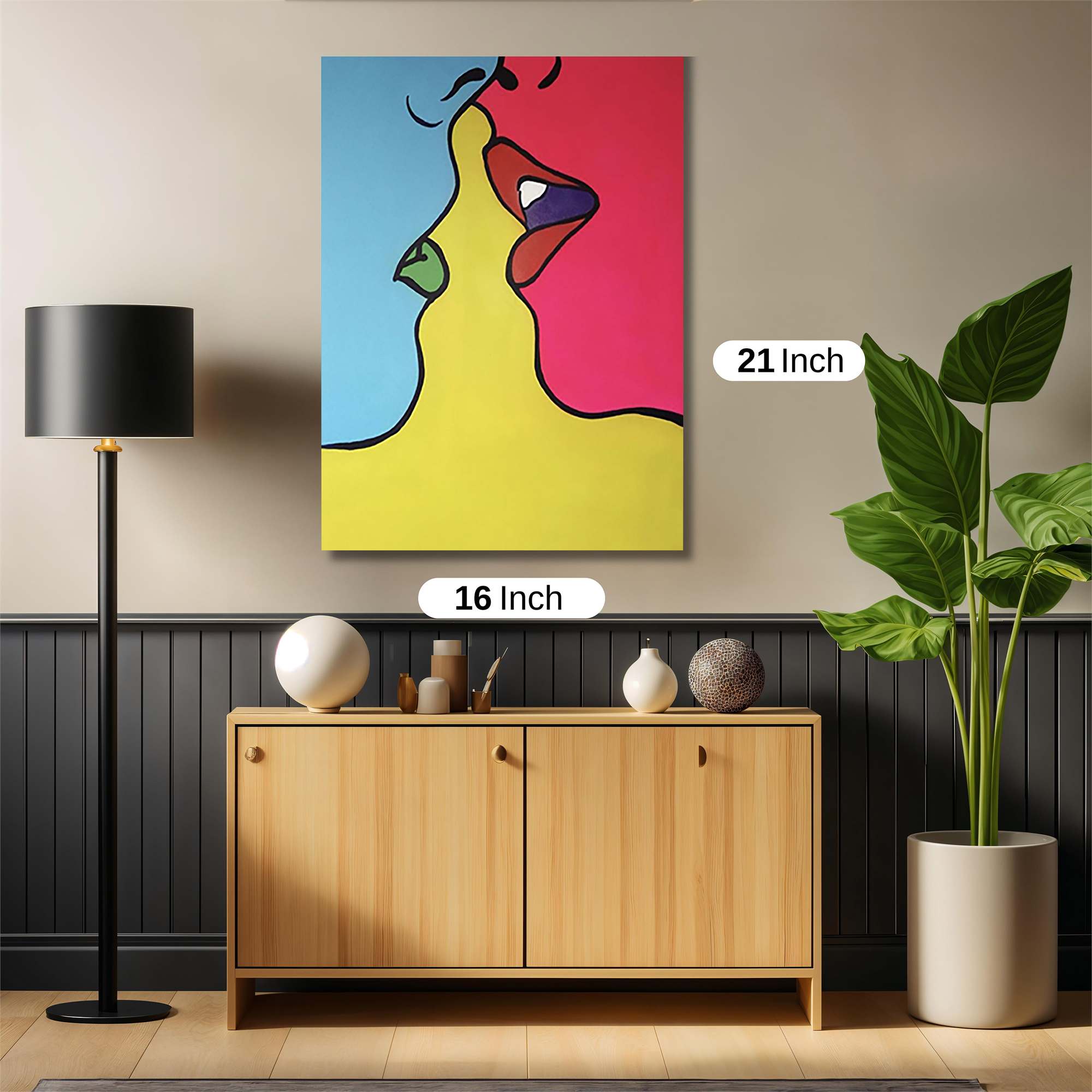 Kiss Passionate Safe Wall Magnetic / M