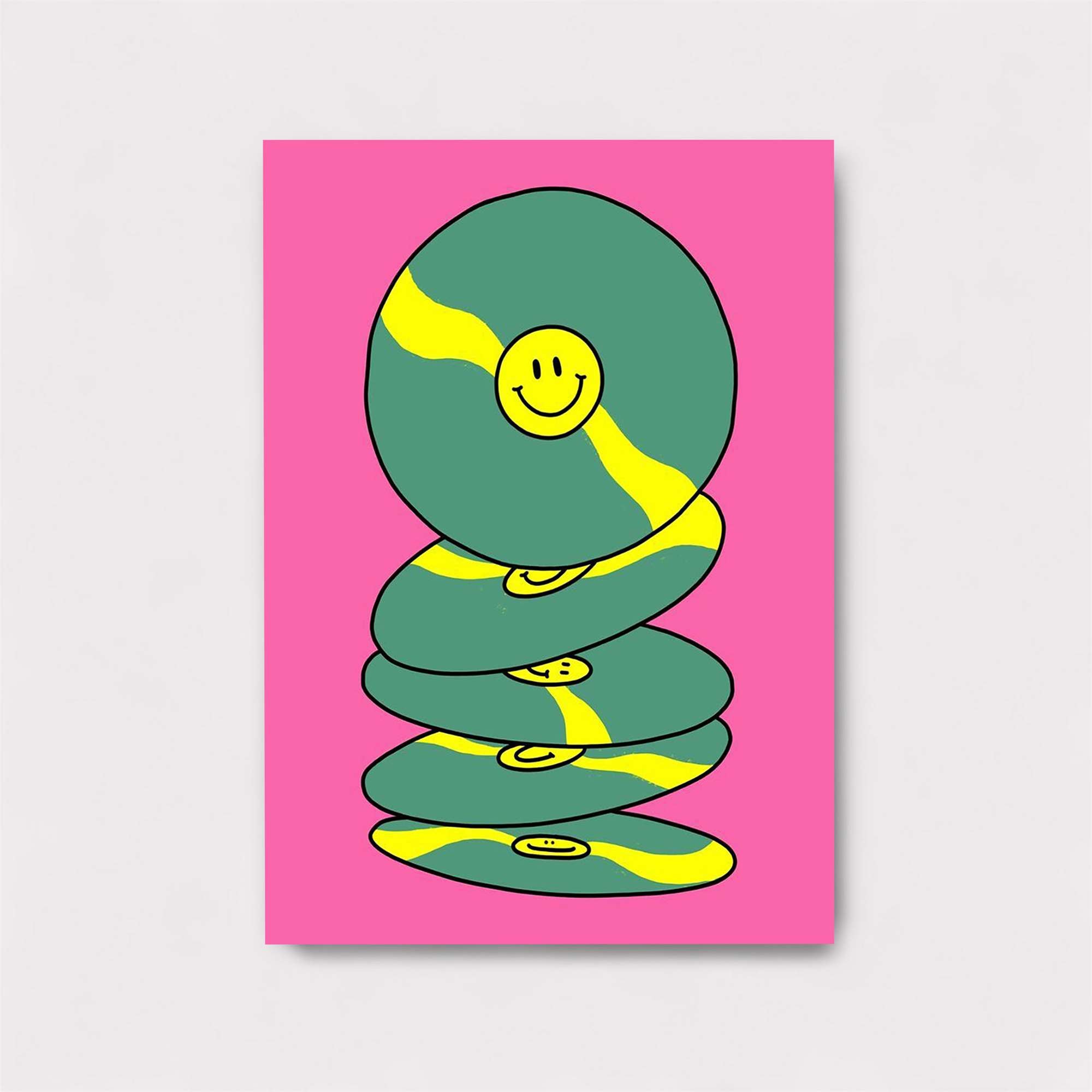 Smiley Stack Safe Wall Magnetic / M