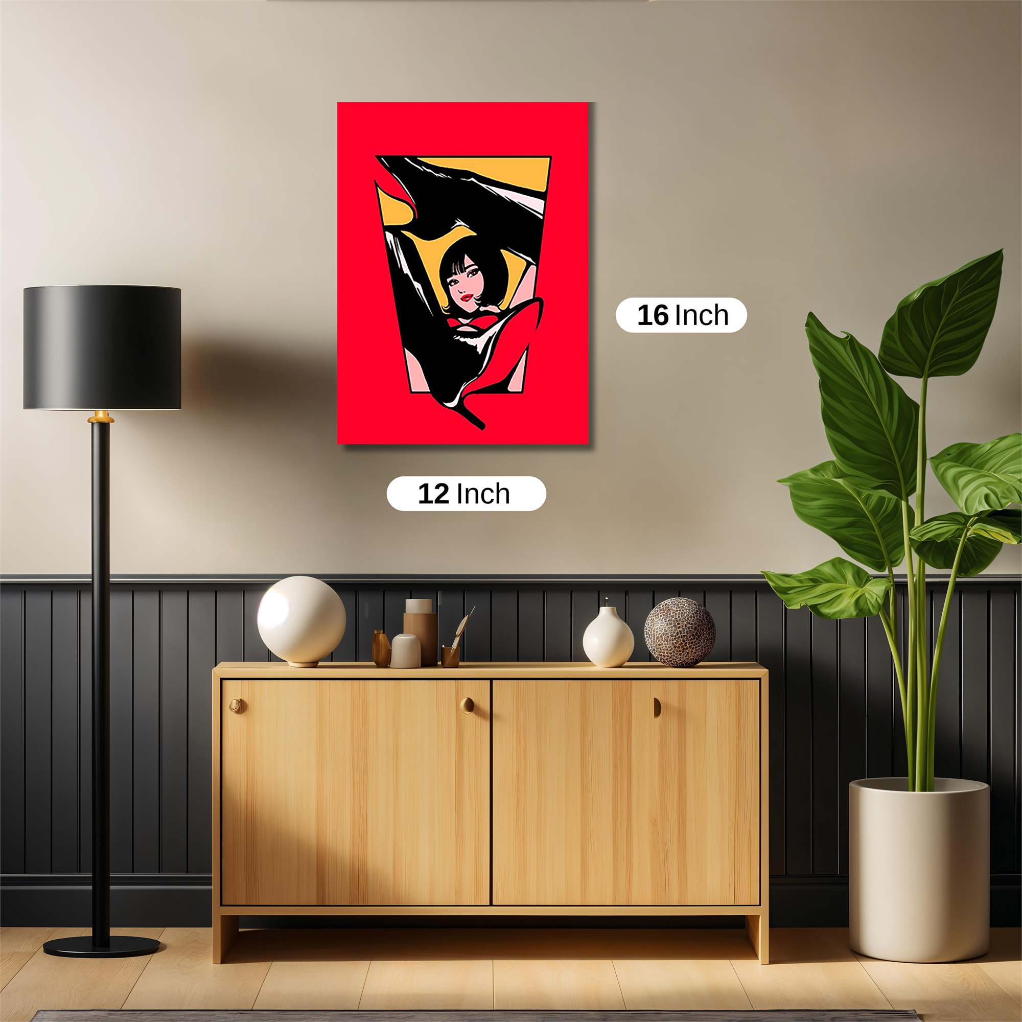 Shoe Seduction Safe Wall Magnetic / M