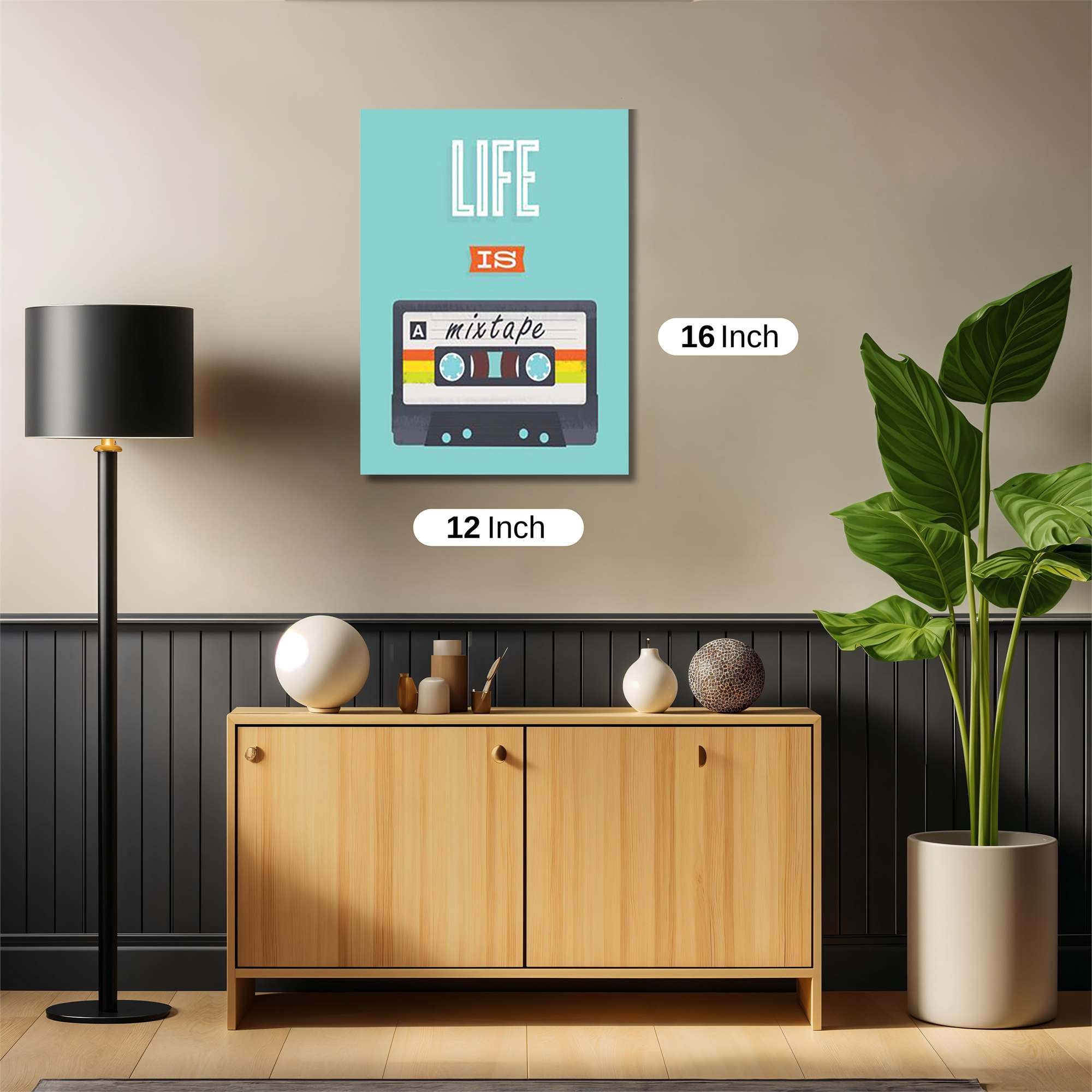 Life Nostalgic Safe Wall Magnetic / M
