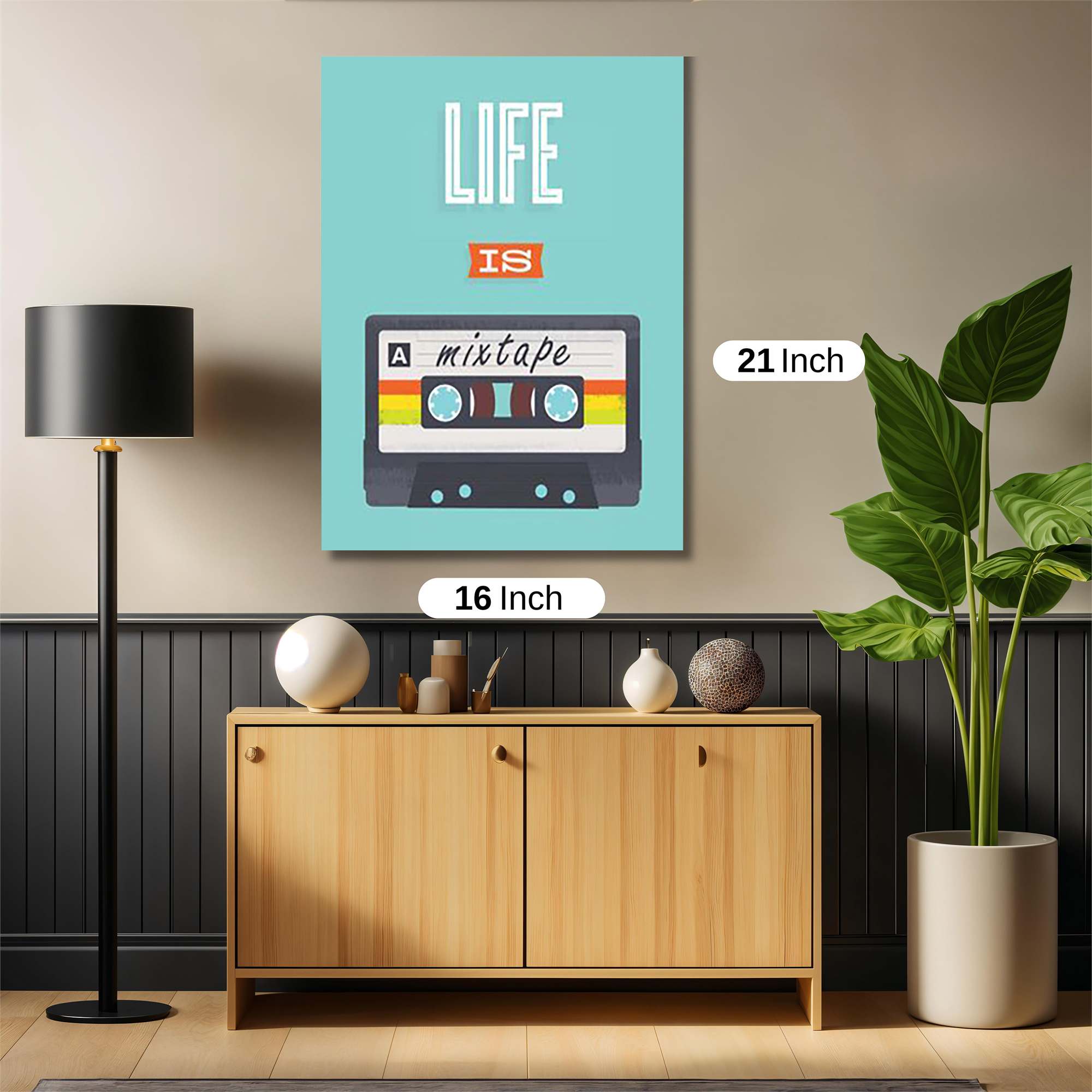 Life Nostalgic Safe Wall Magnetic / M