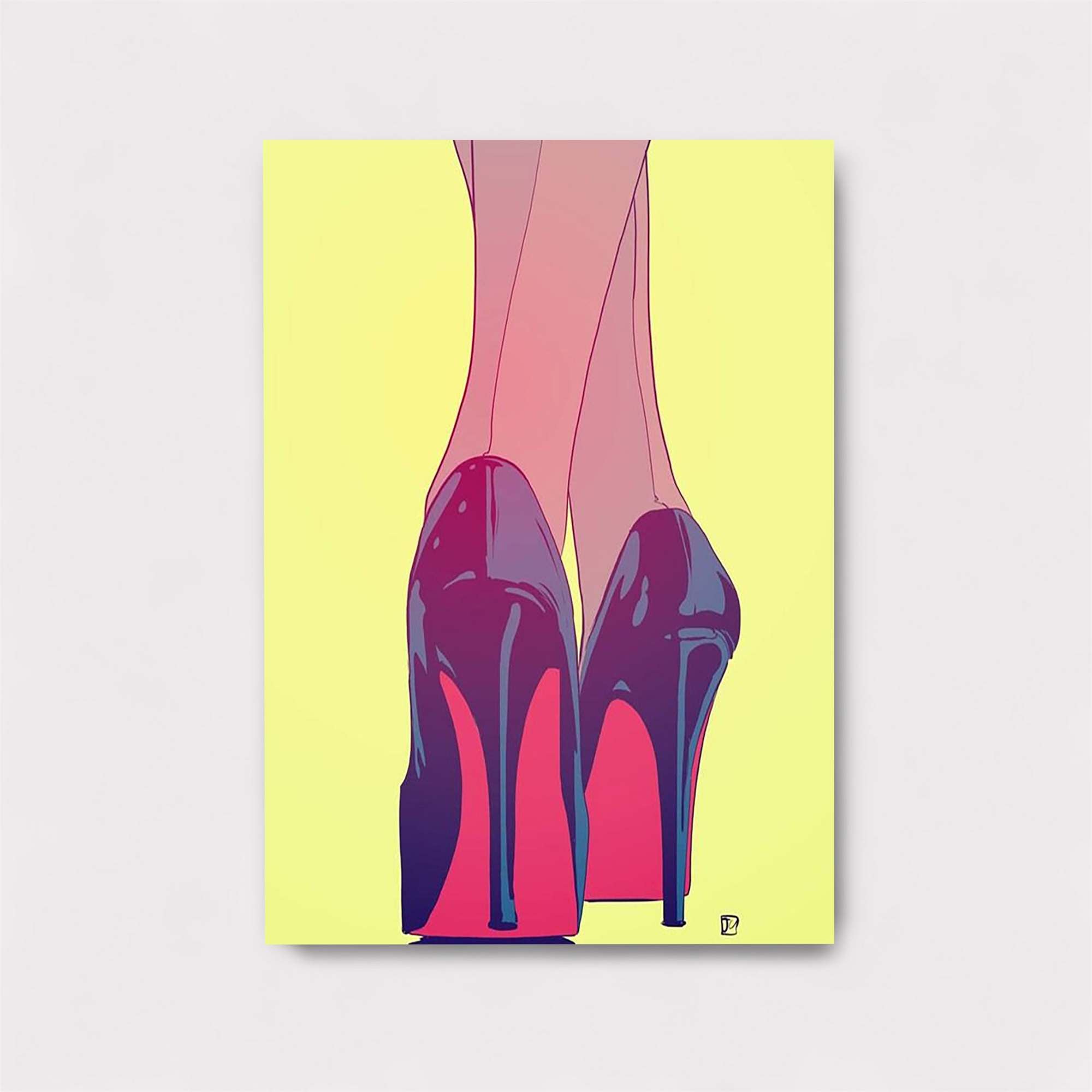 Heels Elegant Safe Wall Magnetic / M