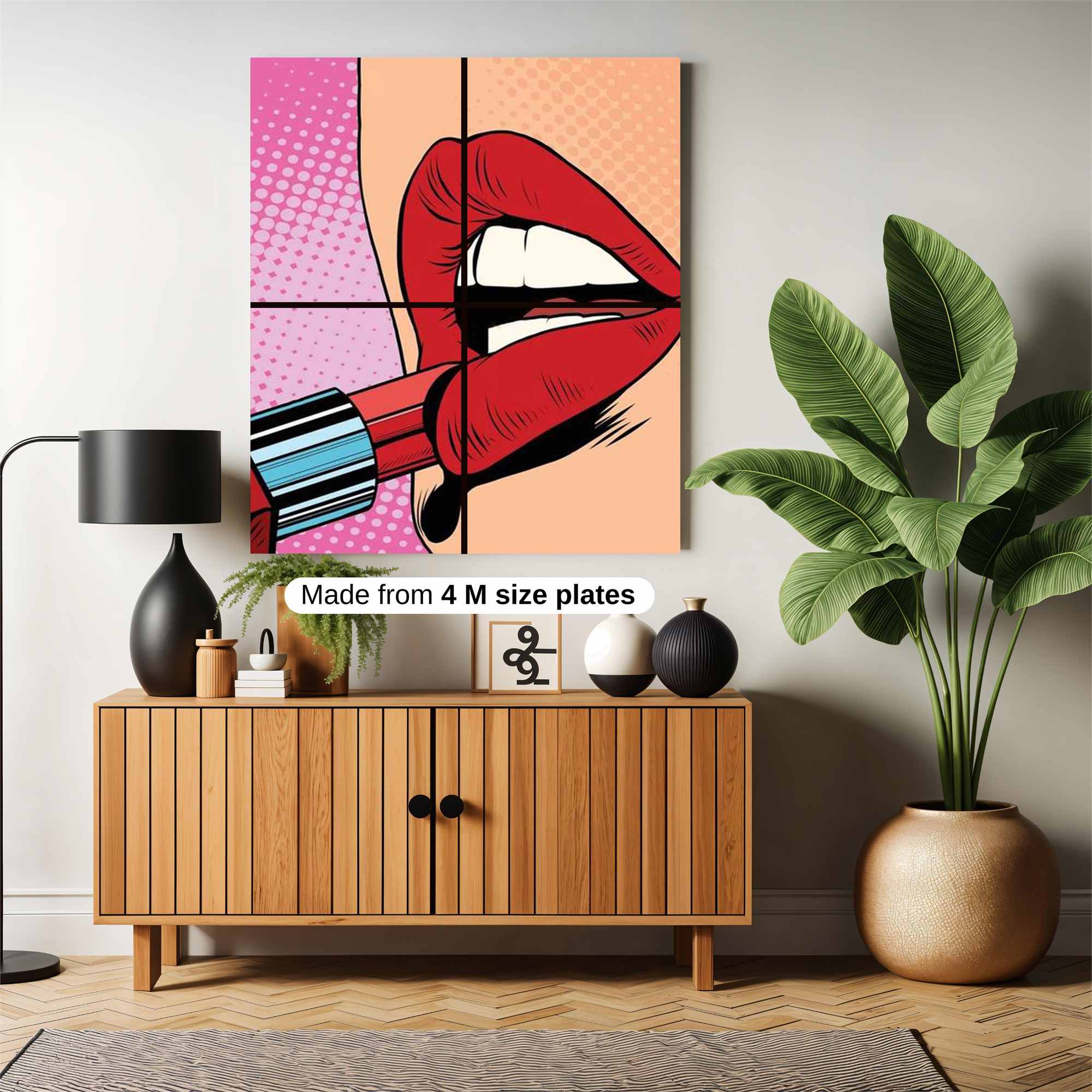 Lipstick Drama Safe Wall Magnetic / M