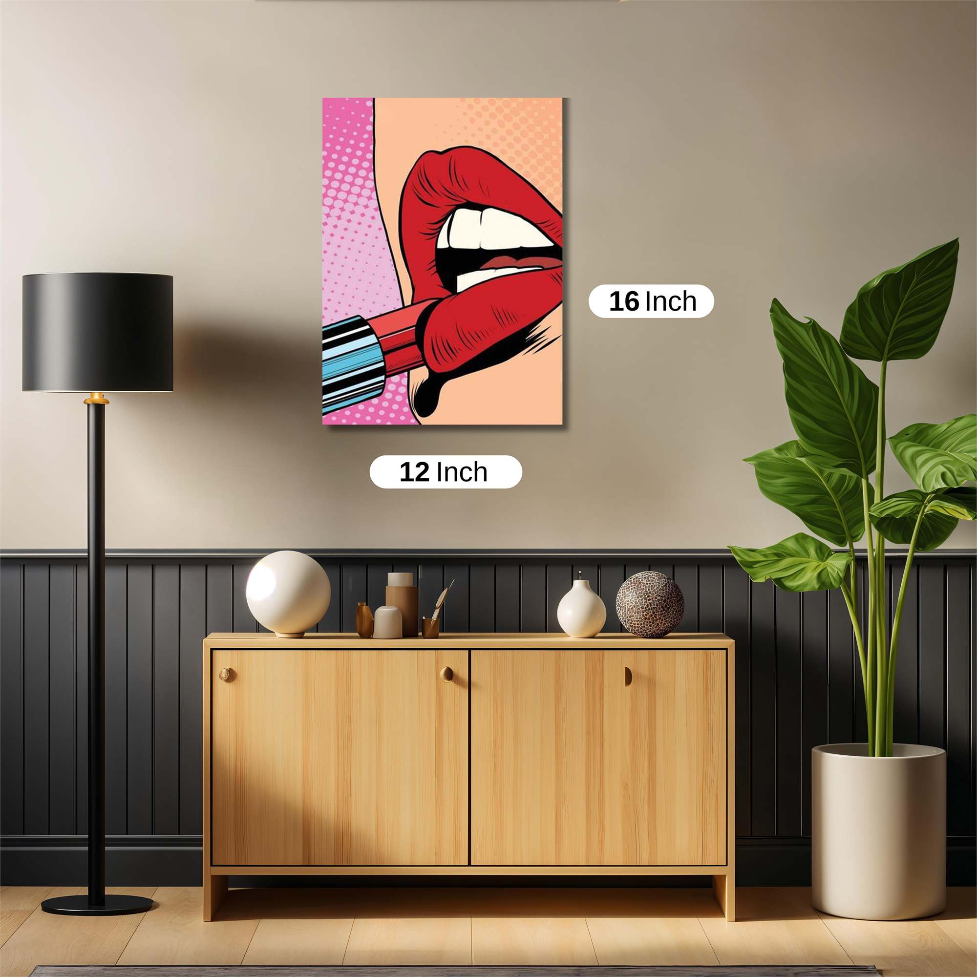 Lipstick Drama Safe Wall Magnetic / M