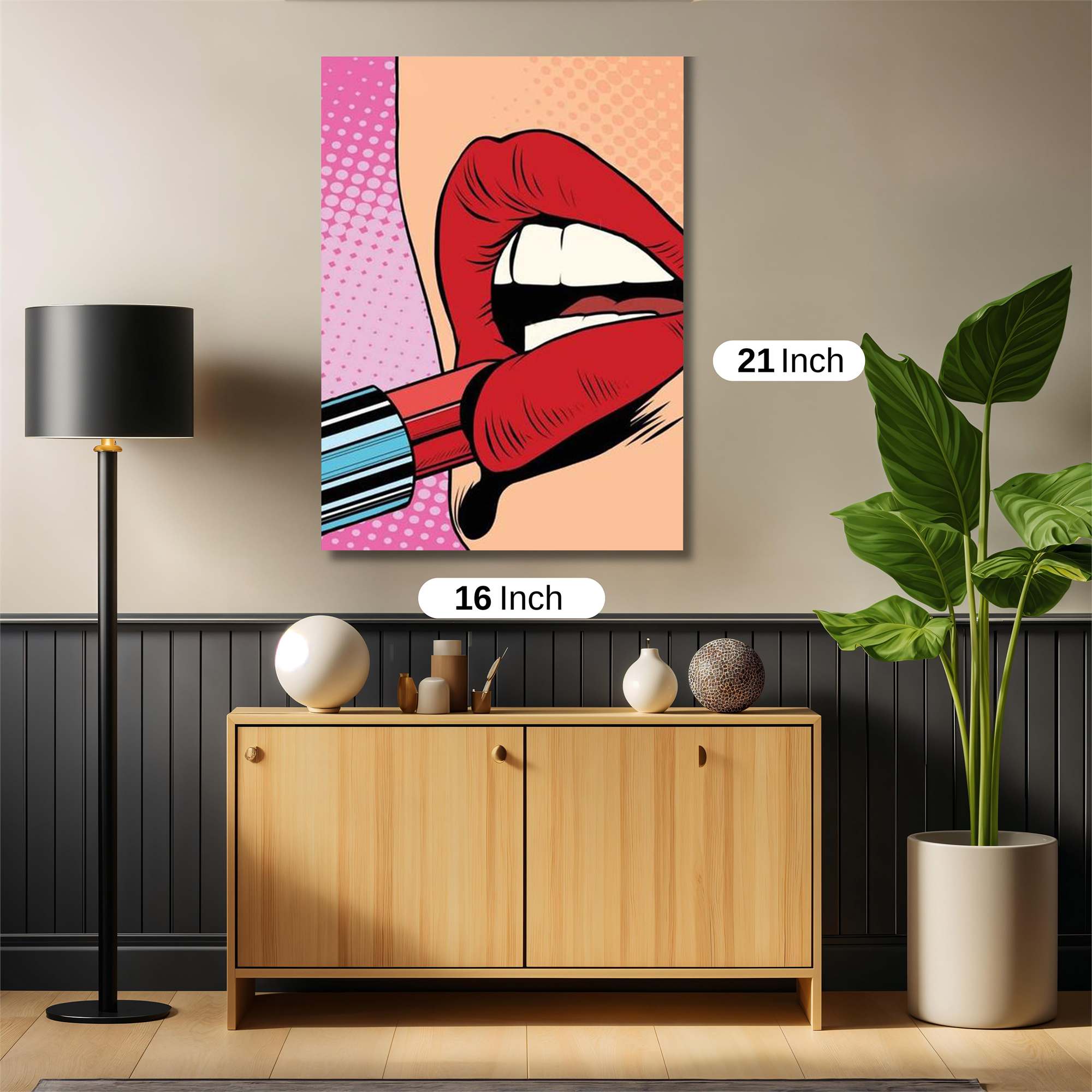 Lipstick Drama Safe Wall Magnetic / M