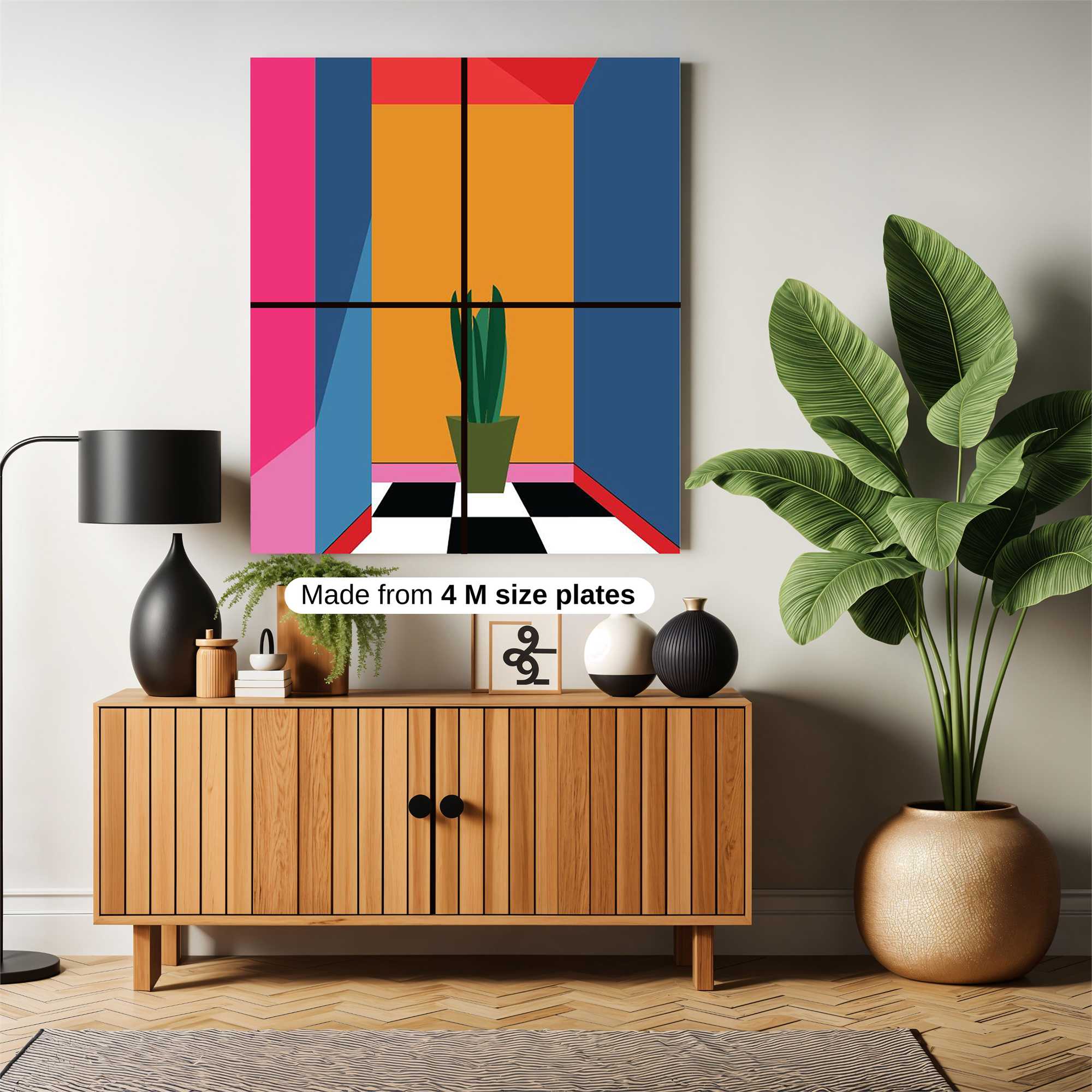 Cactus Calm Safe Wall Magnetic / M