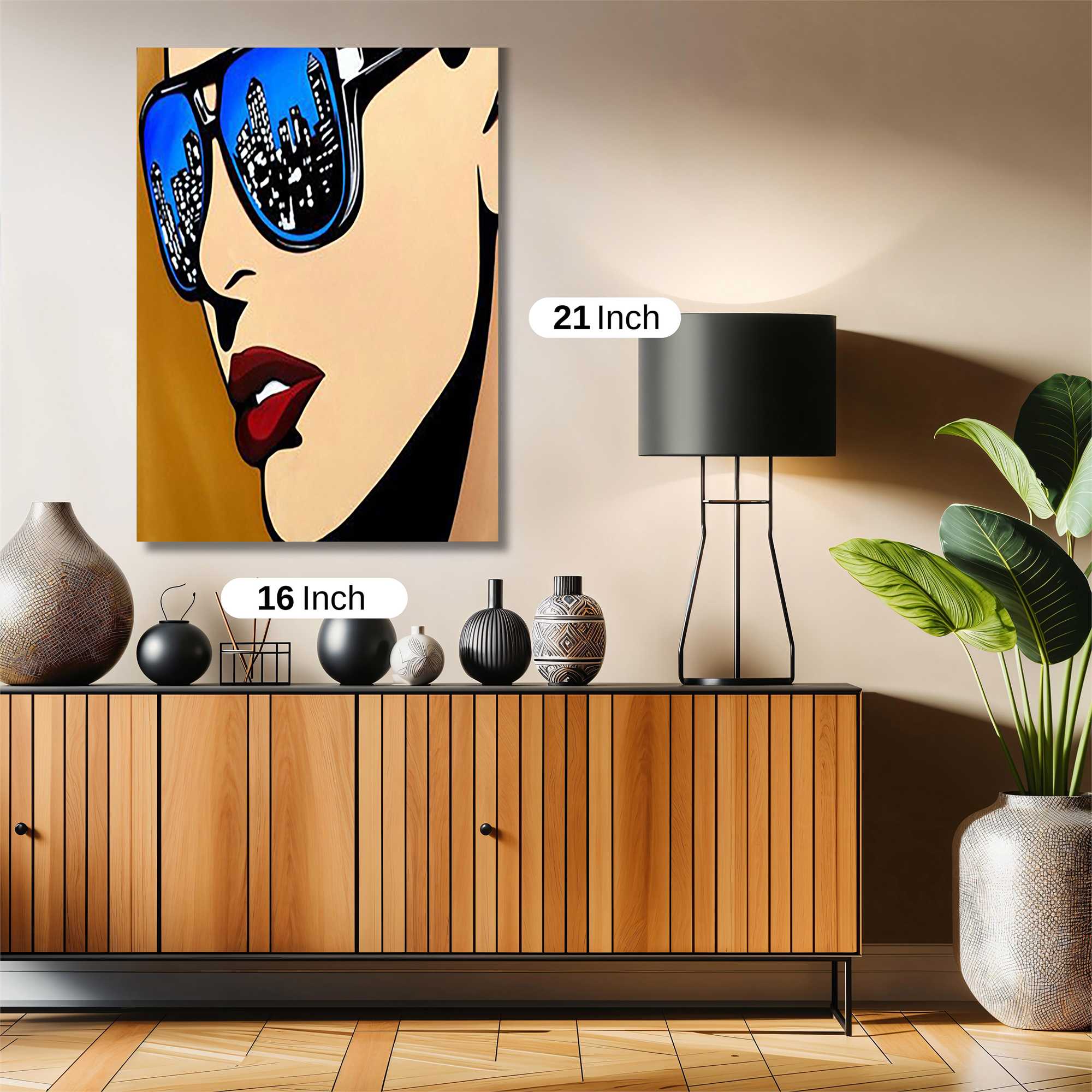 Cityscape Cool Safe Wall Magnetic / M