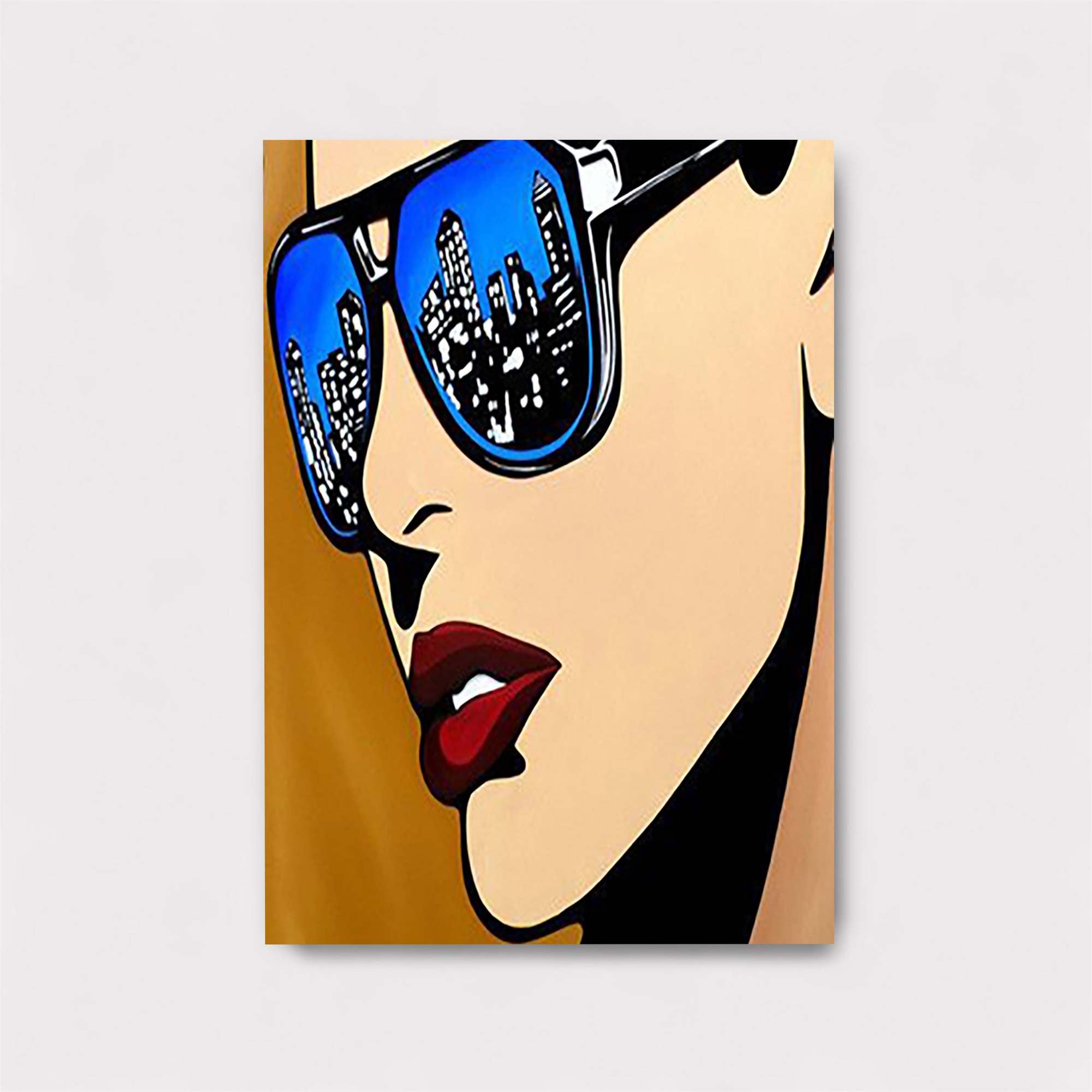 Cityscape Cool Safe Wall Magnetic / M