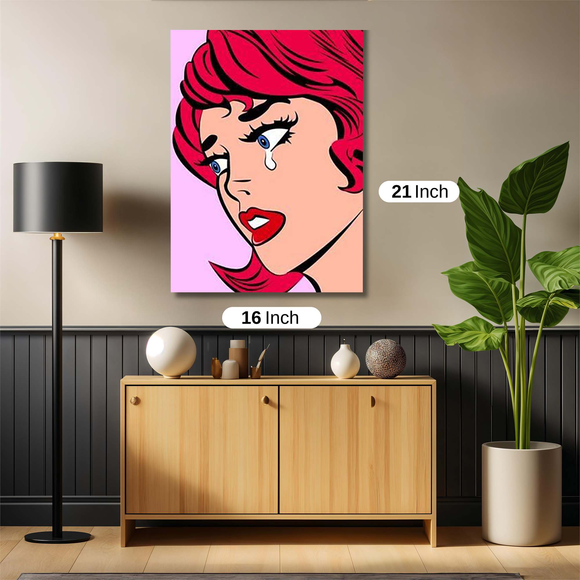 Tears Flow Safe Wall Magnetic / M